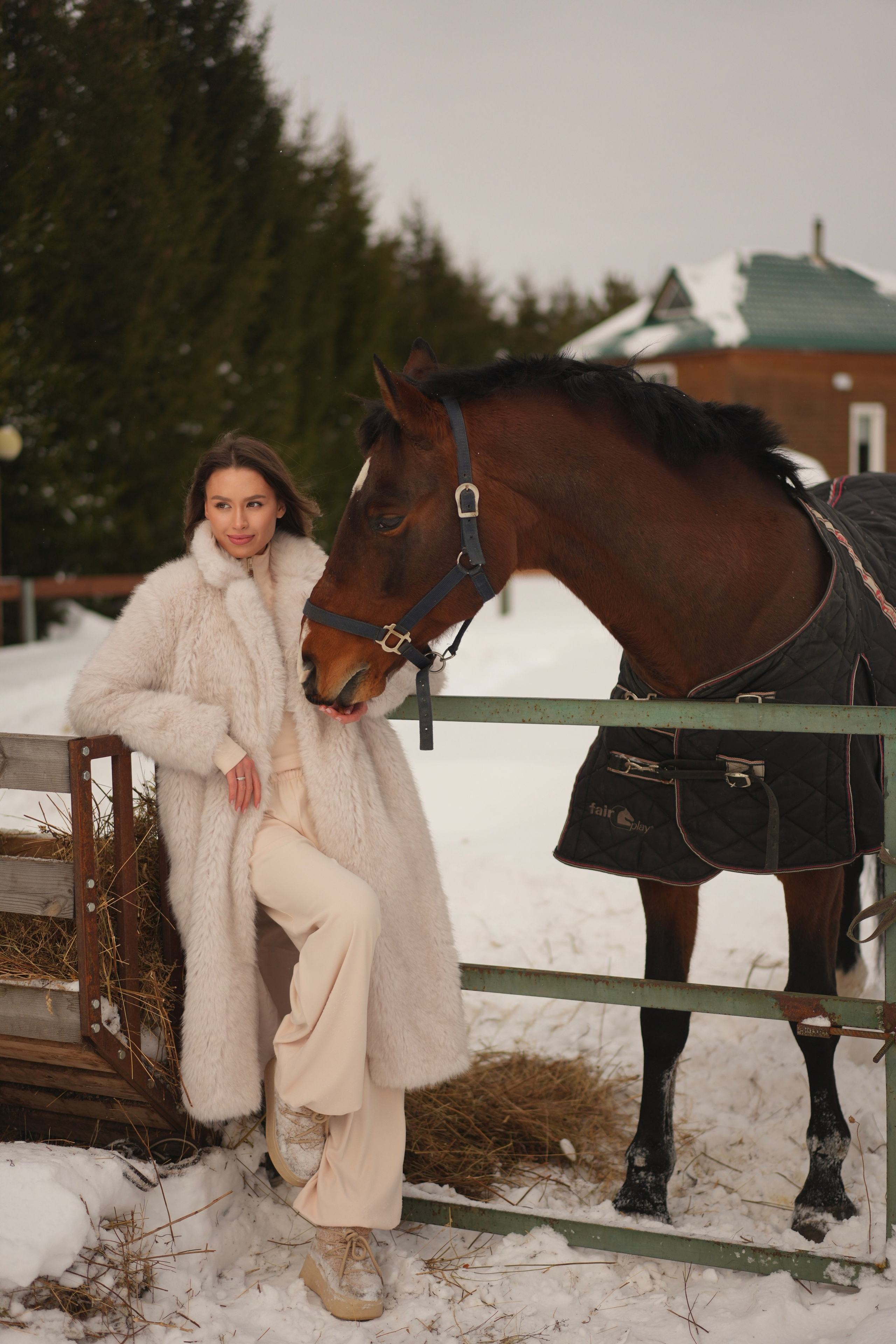 Зимнее ранчо. Свадебный фотограф видеограф в Москве и Санкт-Петербурге