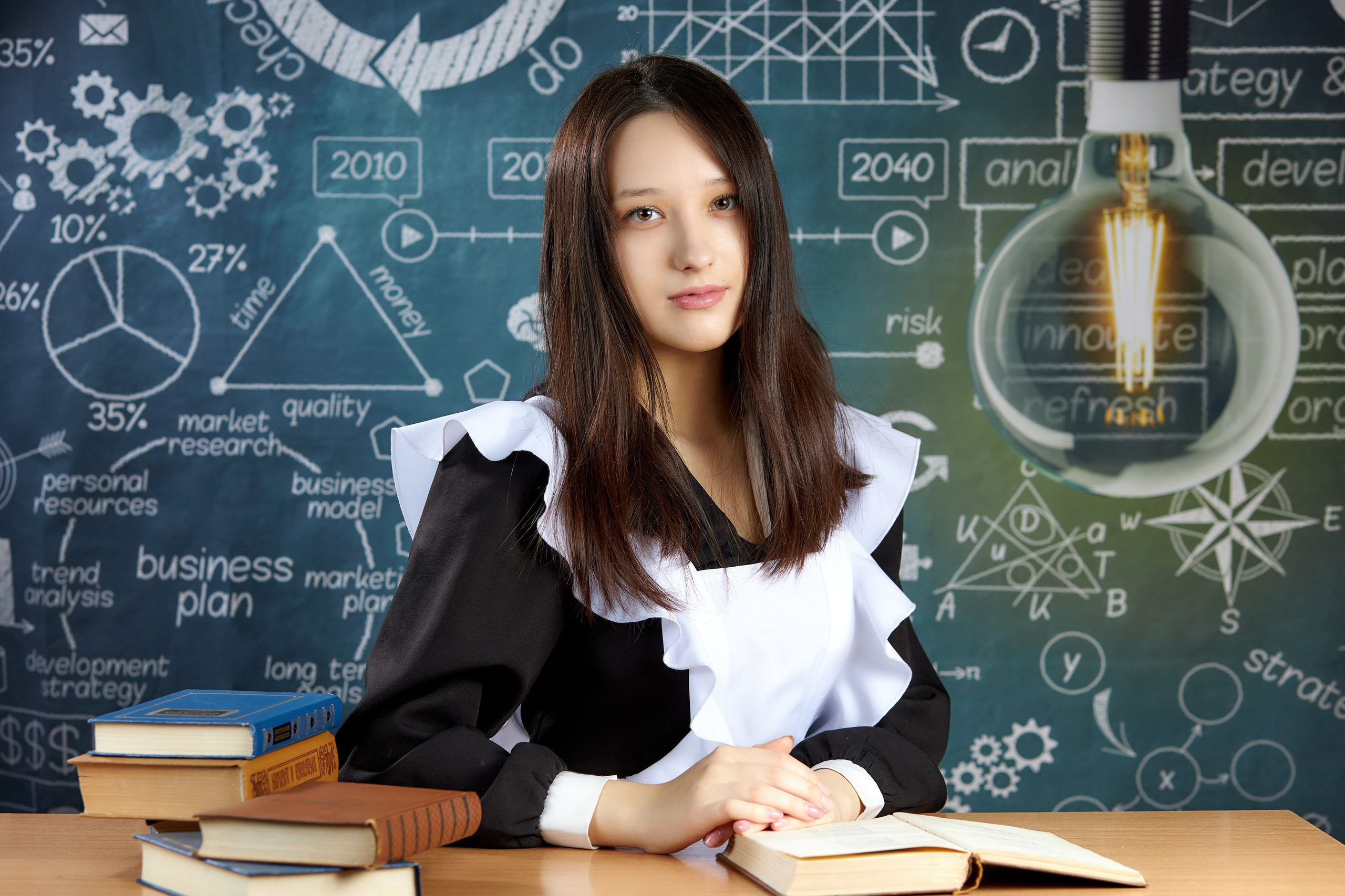 Старшие портреты. Школьный фотограф Леонова Наталия