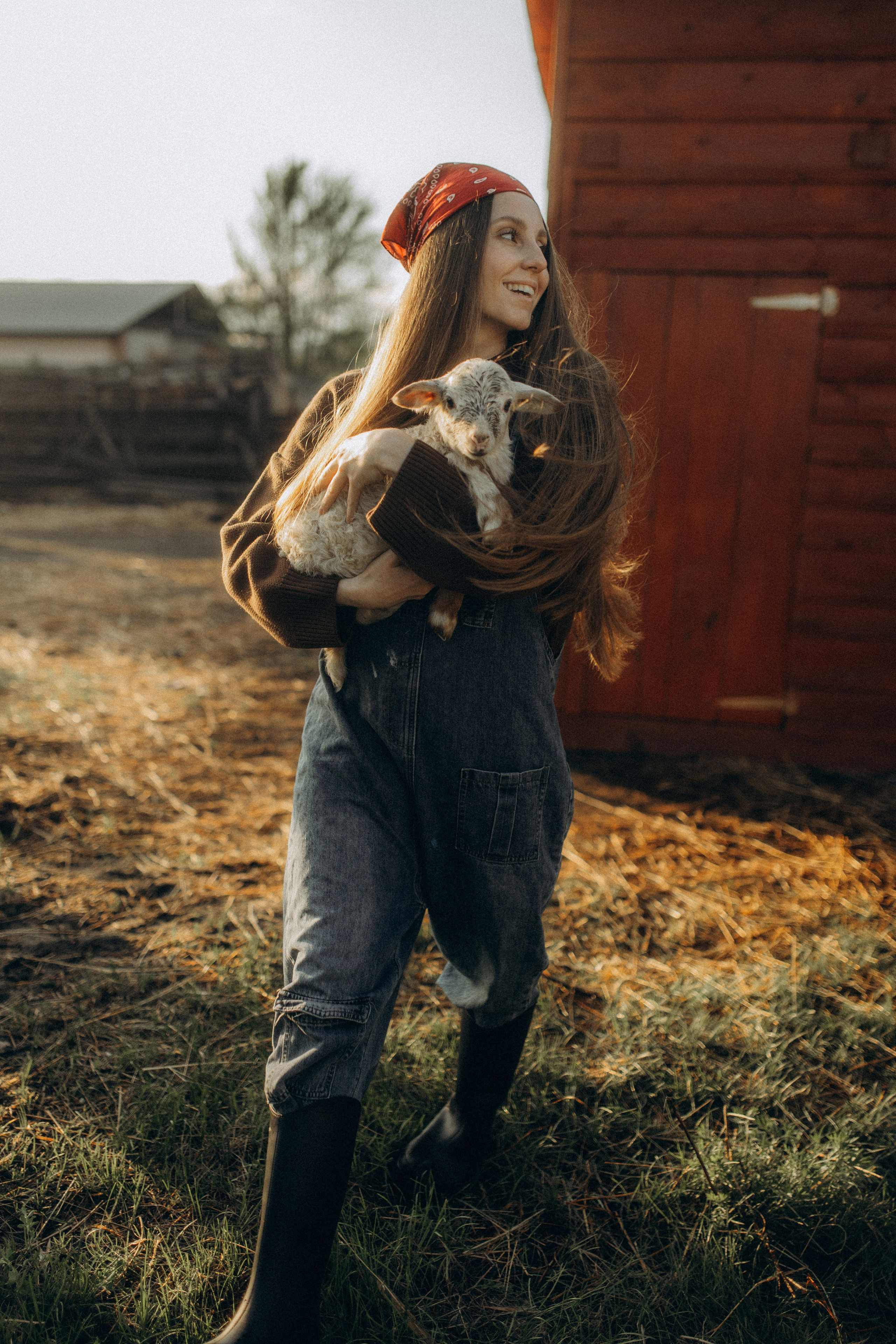 Семейная фотосессия на ферме. Семейный и свадебный фотограф в Новосибирске/Бийске Екатерина Логинова