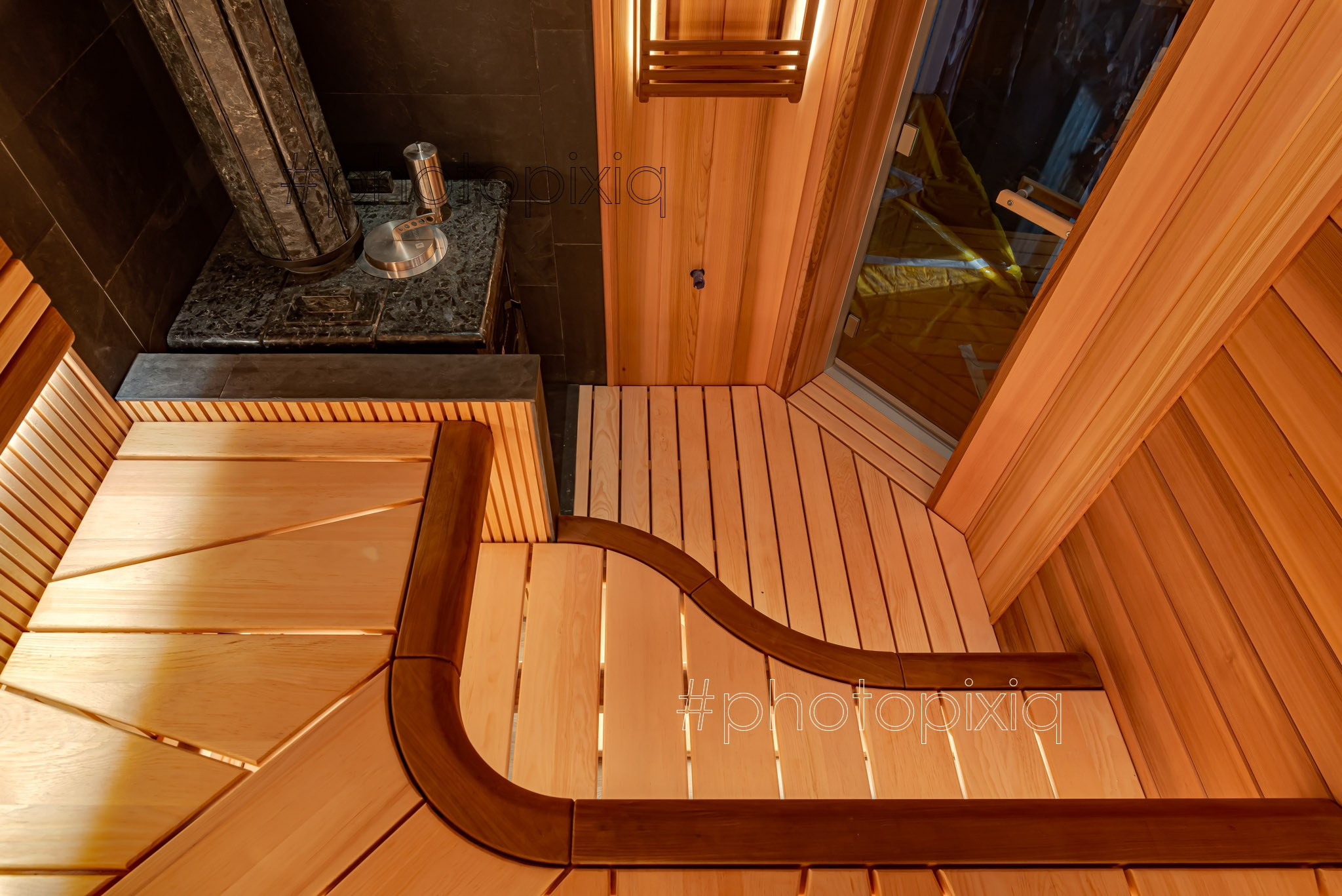 Фотосъёмка бани печью Easysteam для портфолио. Интерьерная съёмка и виртуальные туры — Интерьерный фотограф Кузнецов Сергей (photopixiq)
