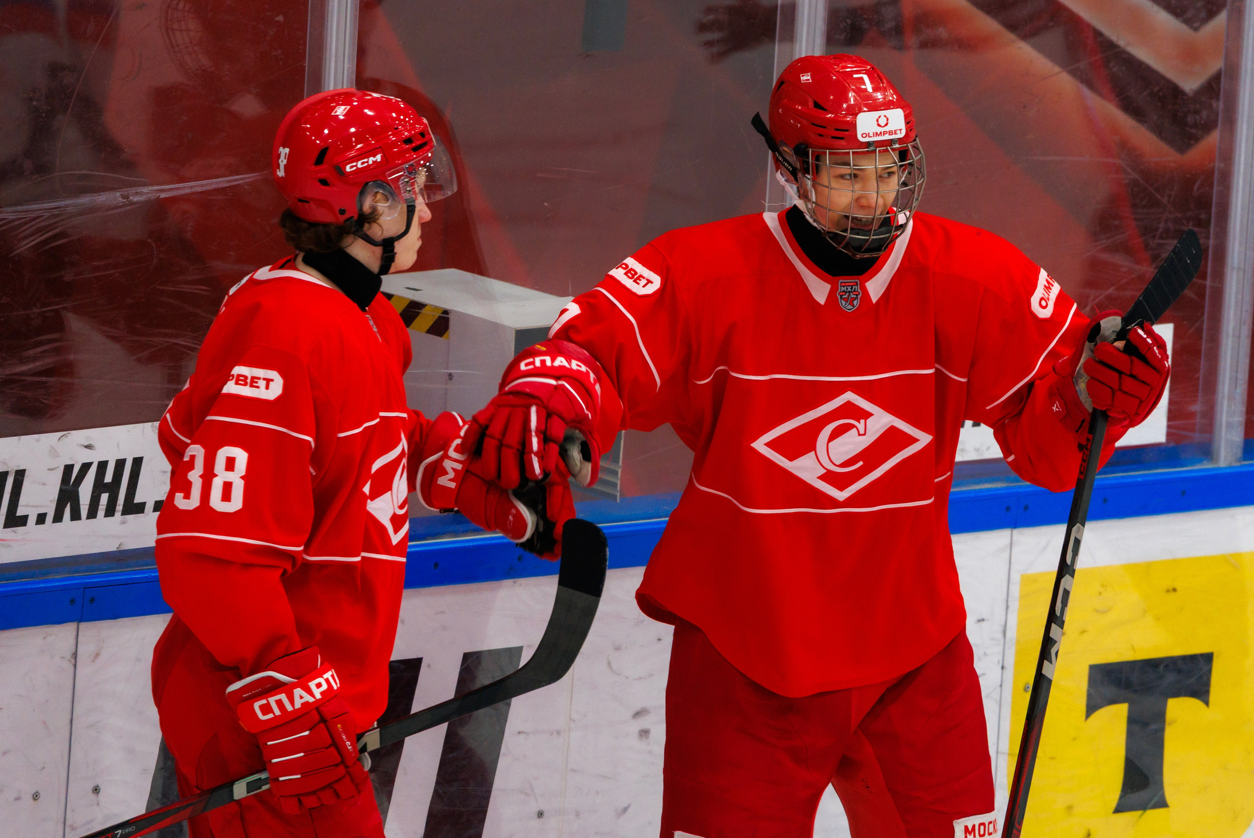 МАТЧ МХЛ. МХК СПАРТАК — АКАДЕМИЯ СКА. Artem Zenin Photography