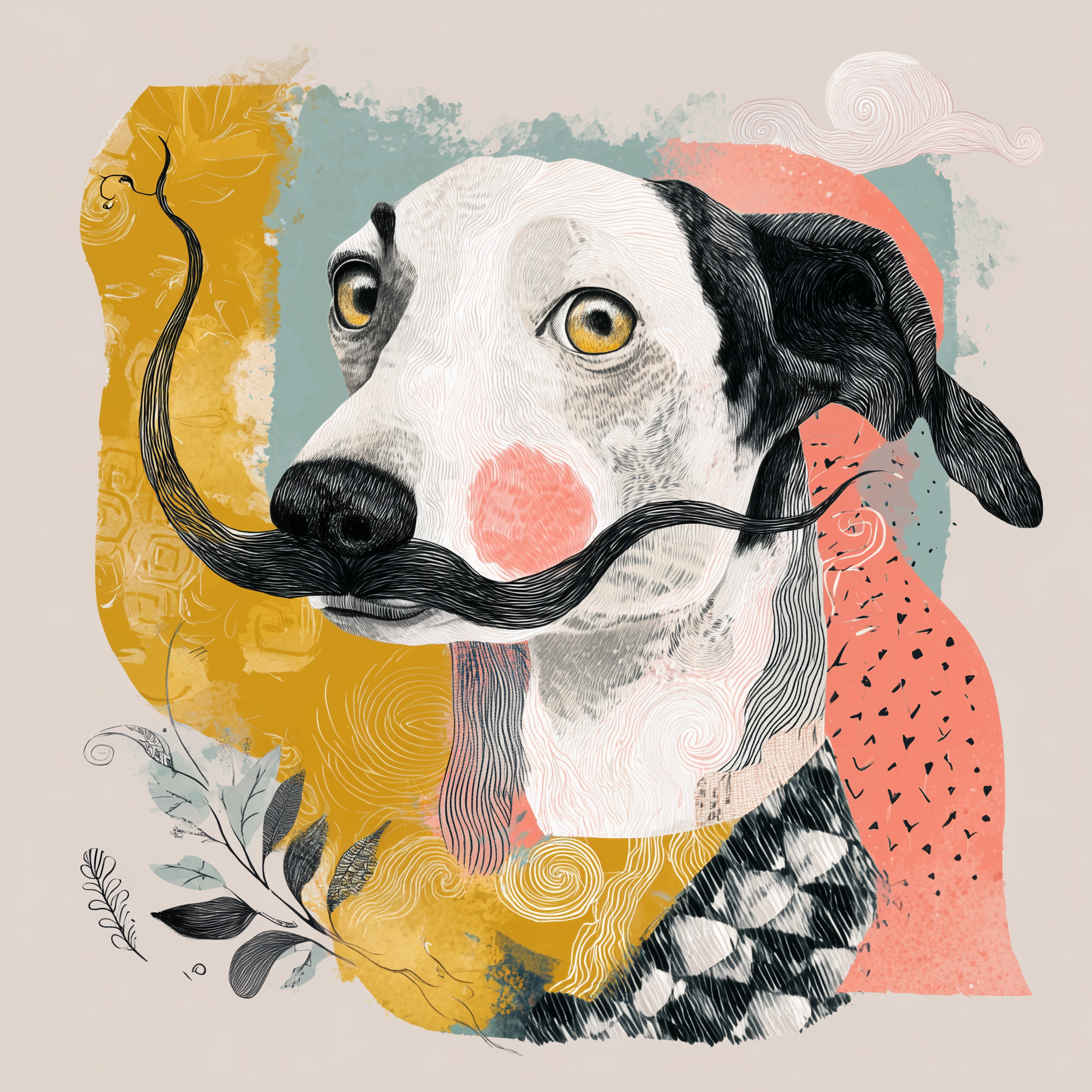 Иллюстрации для зоошанс «Бездомыши». AI-художник, контентмейкер, режиссёр Наталия Жданович