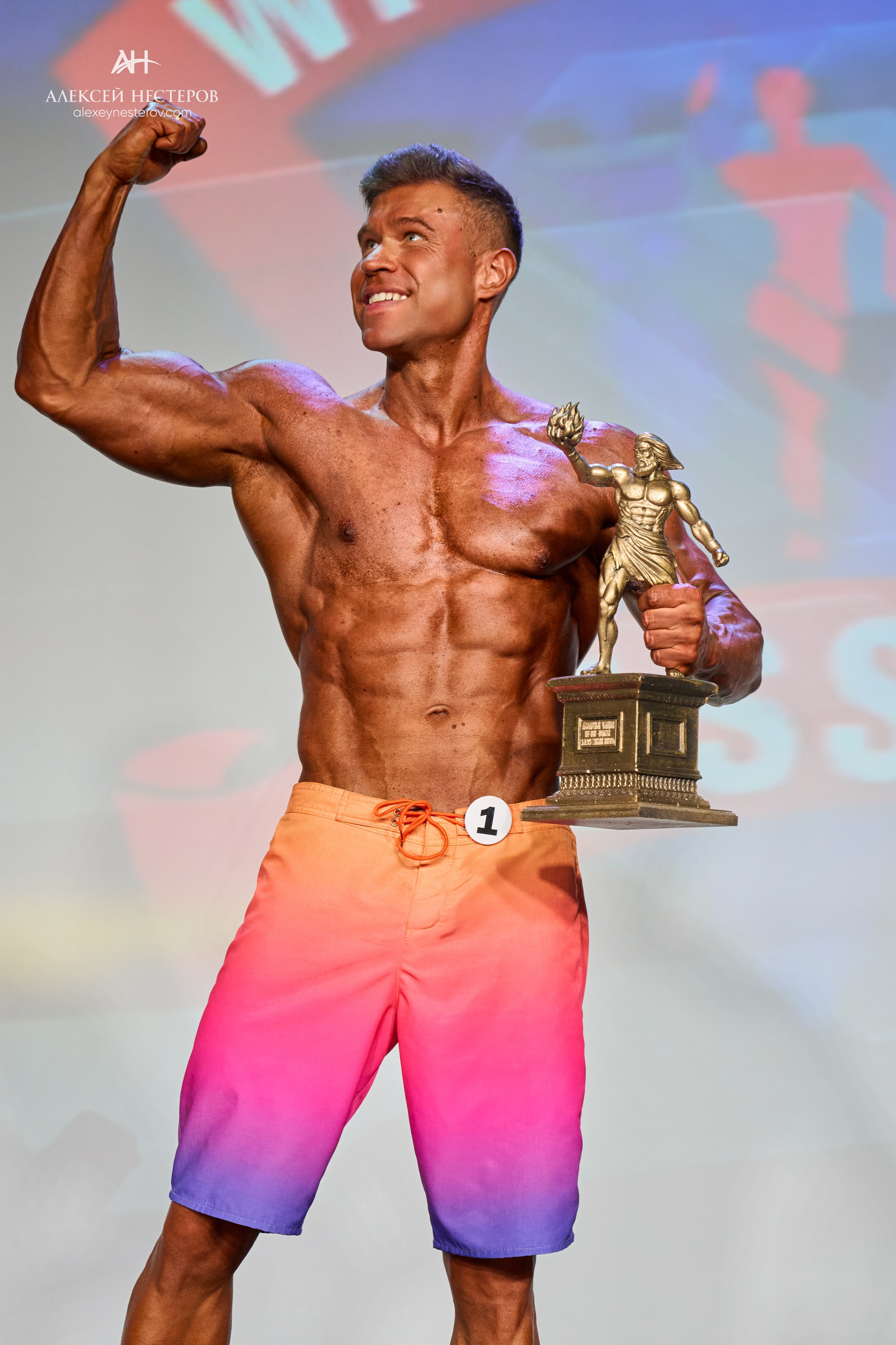 Фото с турнира «Прометей 2, WFF-WBBF Russia» 26 октября 2025. Спортивный фитнес фотограф Алексей Нестеров