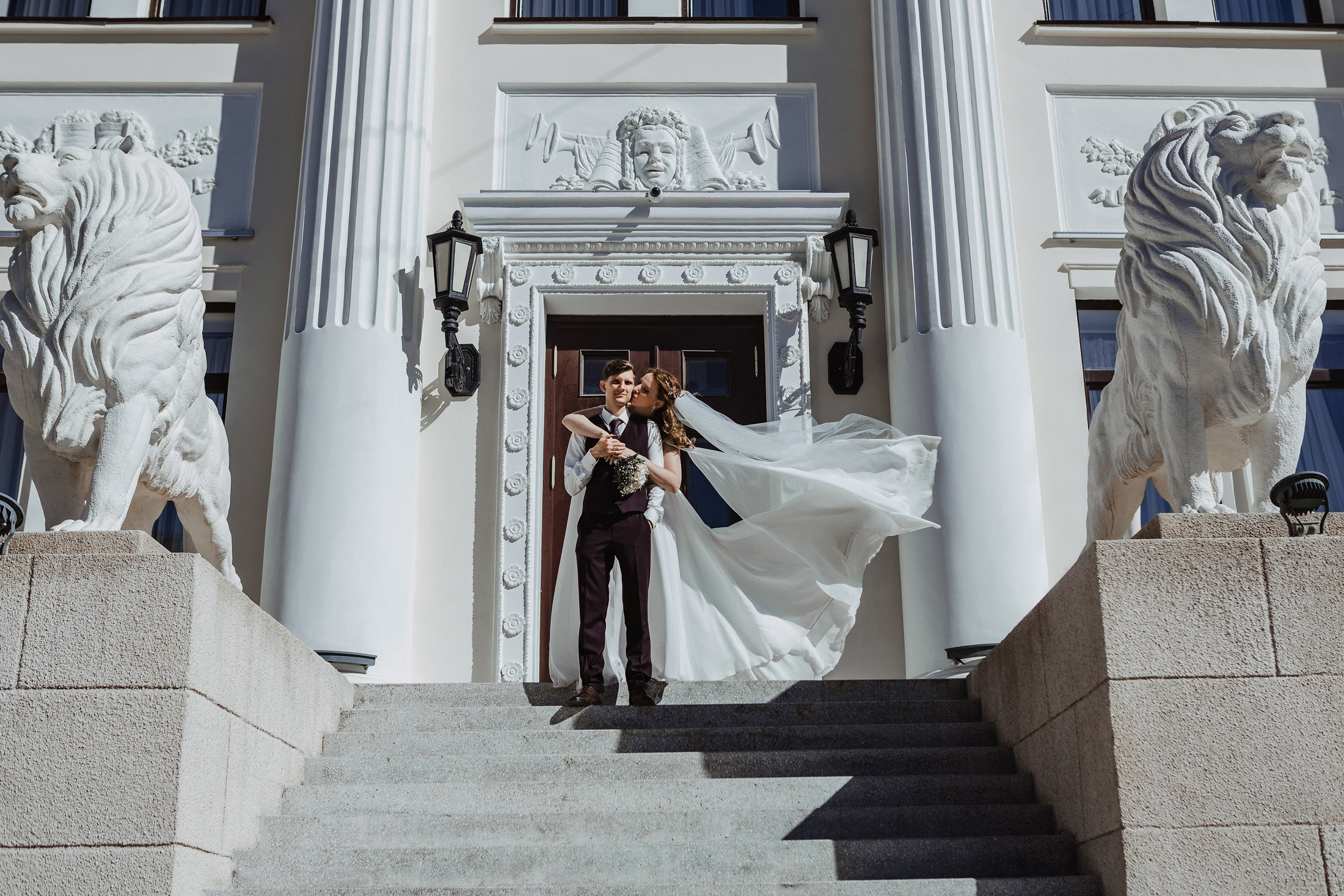 Свадебная фотосессия. Фотографы в городе Волгограде — Людмила Агеева и Алексей Околелов