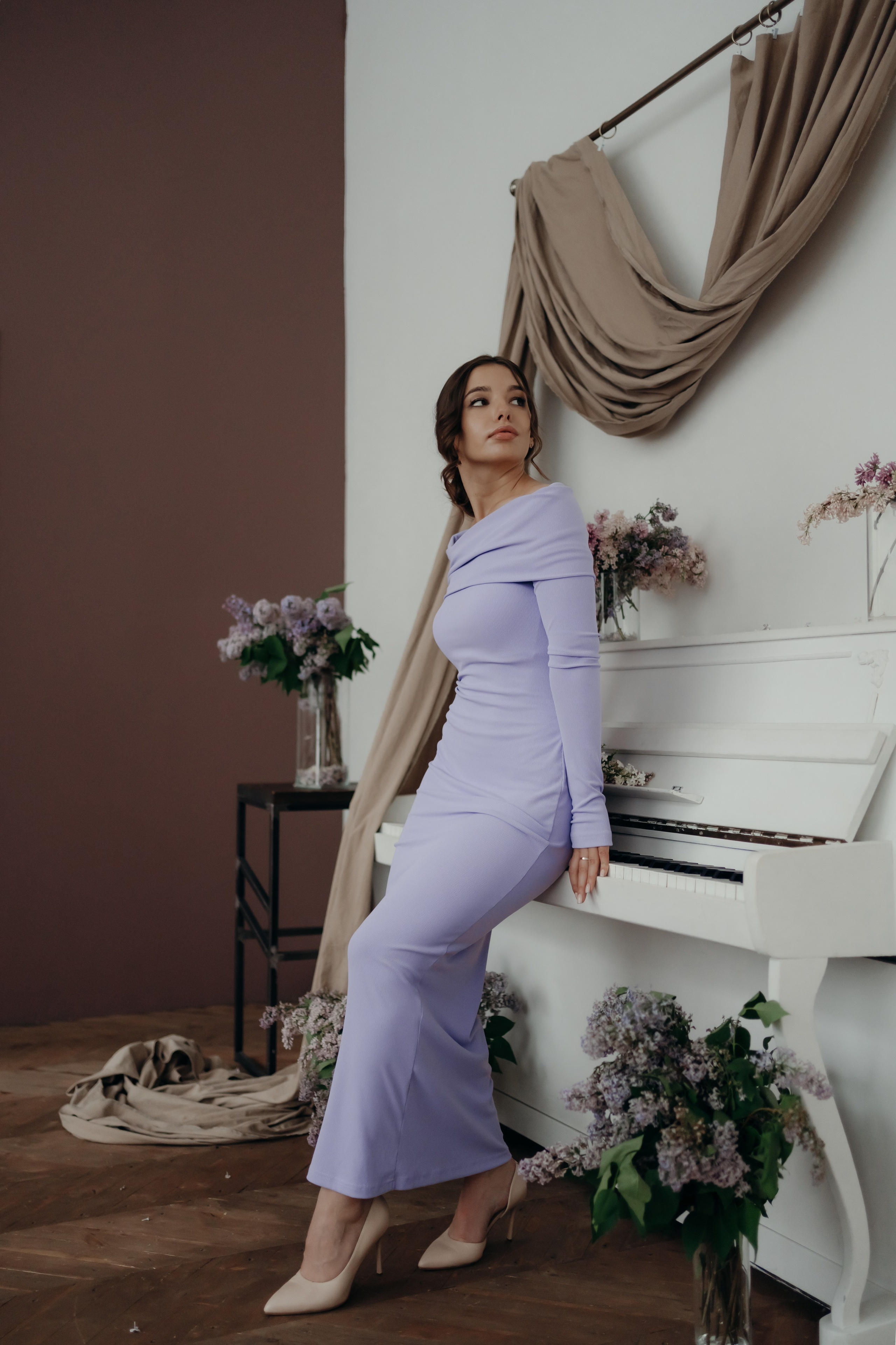 Женская фотосессия в студии в Архангельске. Портретный и свадебный фотограф в Архангельске Елизавета Стрекаловская