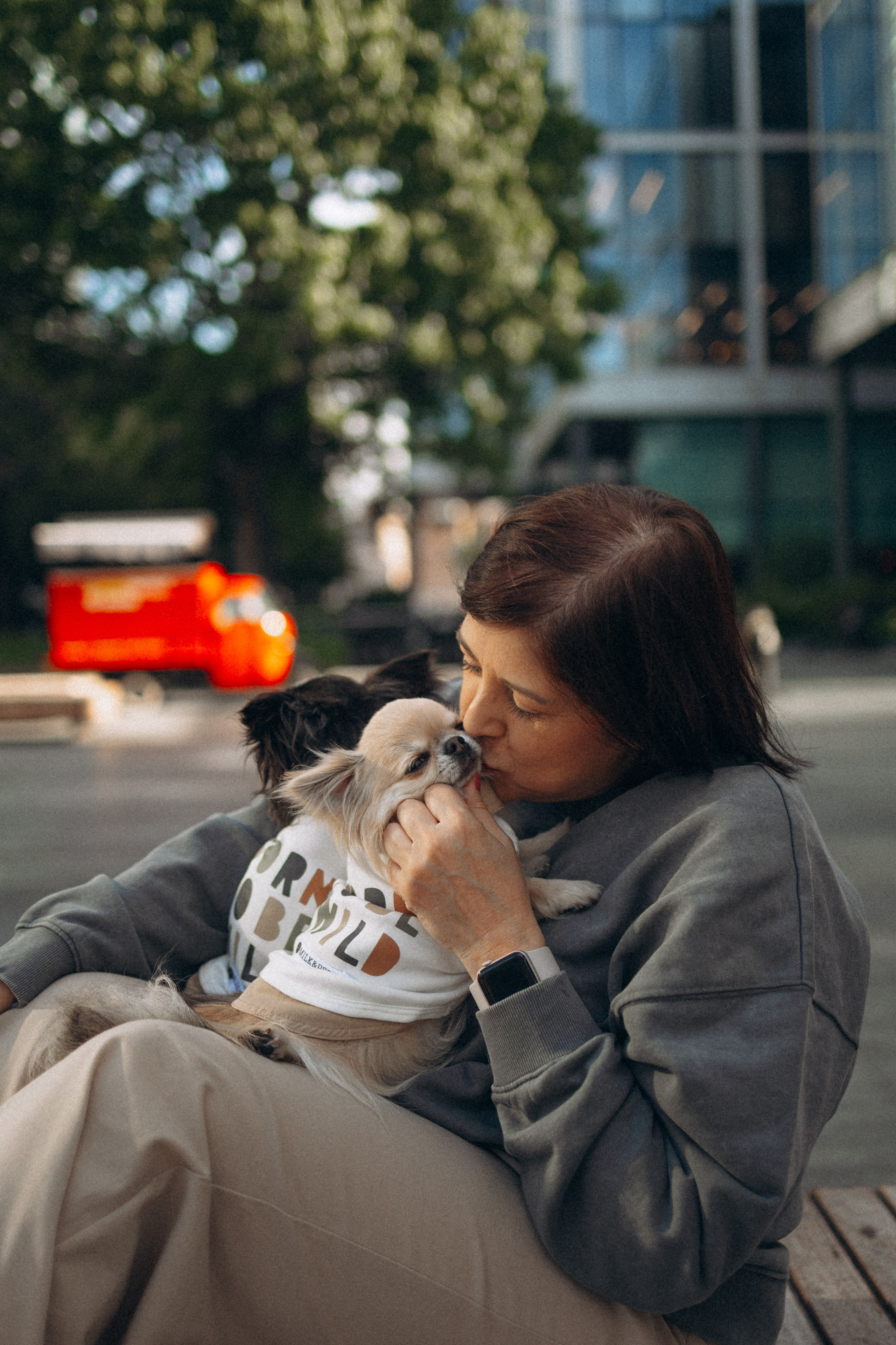 Кристина, Тия и Тедди. Фотораф — анималист Мария Шистка