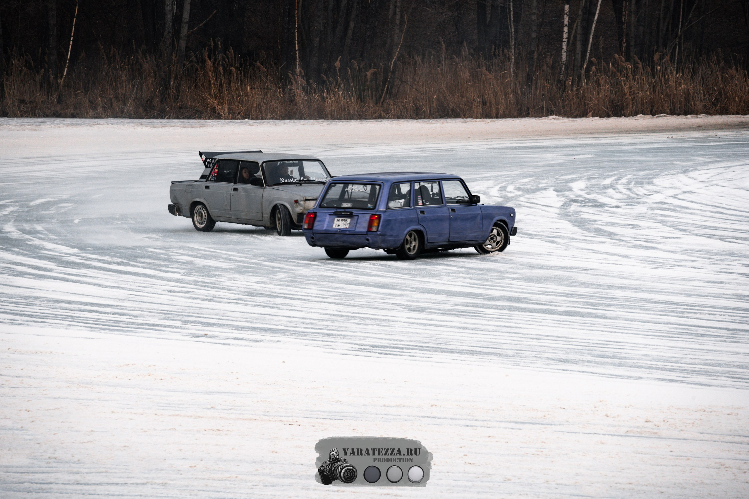 Тренировочный день на ледовой трассе. Yaratezza production