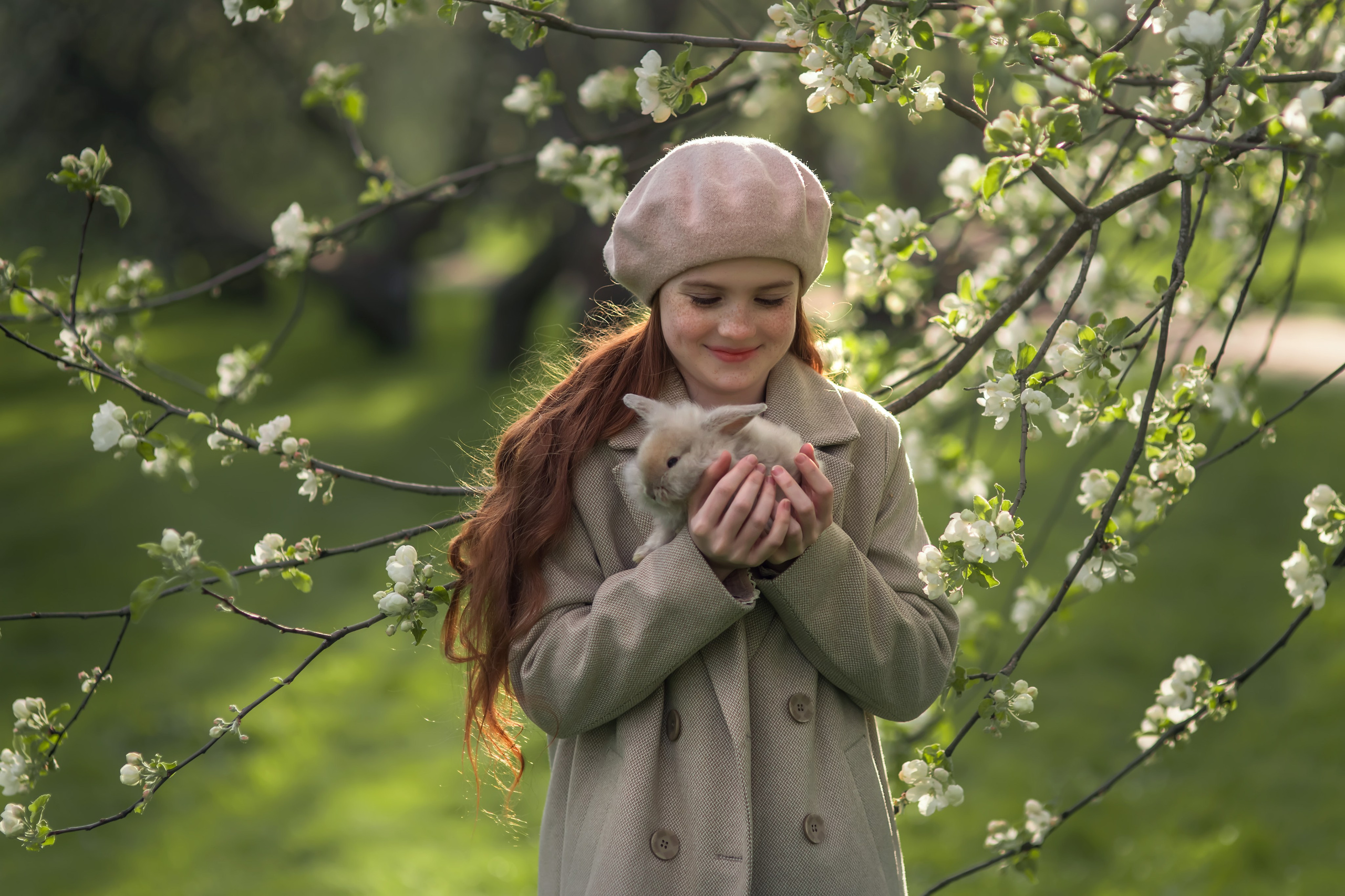 Фотосессия в цветении. Семейный и женский фотограф в Москве Ирина Романова
