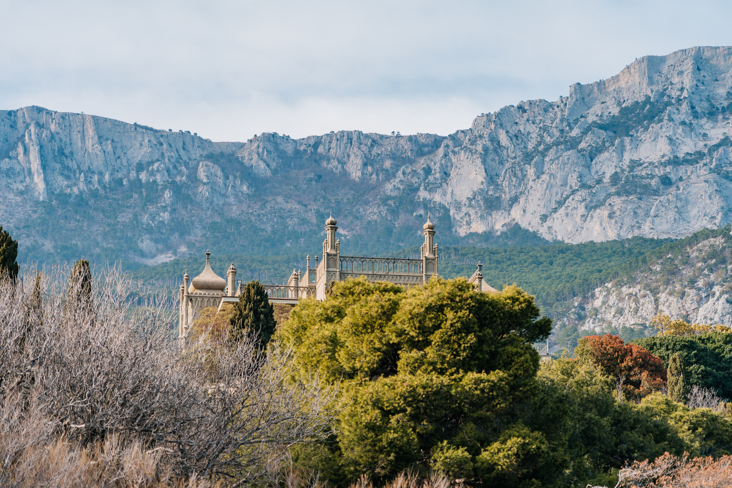 Алупкинский дворцово-парковый музей-заповедник, Республика Крым. Репортажный фотограф в Крыму Ксения Гасица