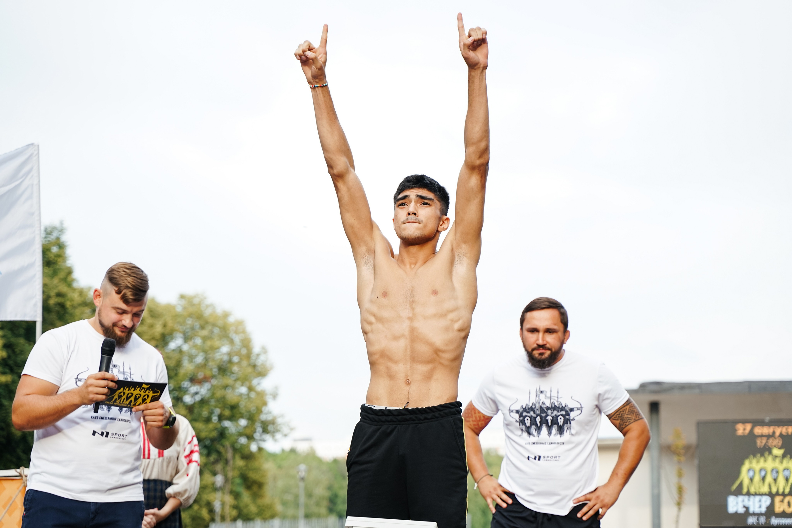 Вечер боев в ЦПКиО. Фотограф Надежда Погребняк | Рязань | Москва