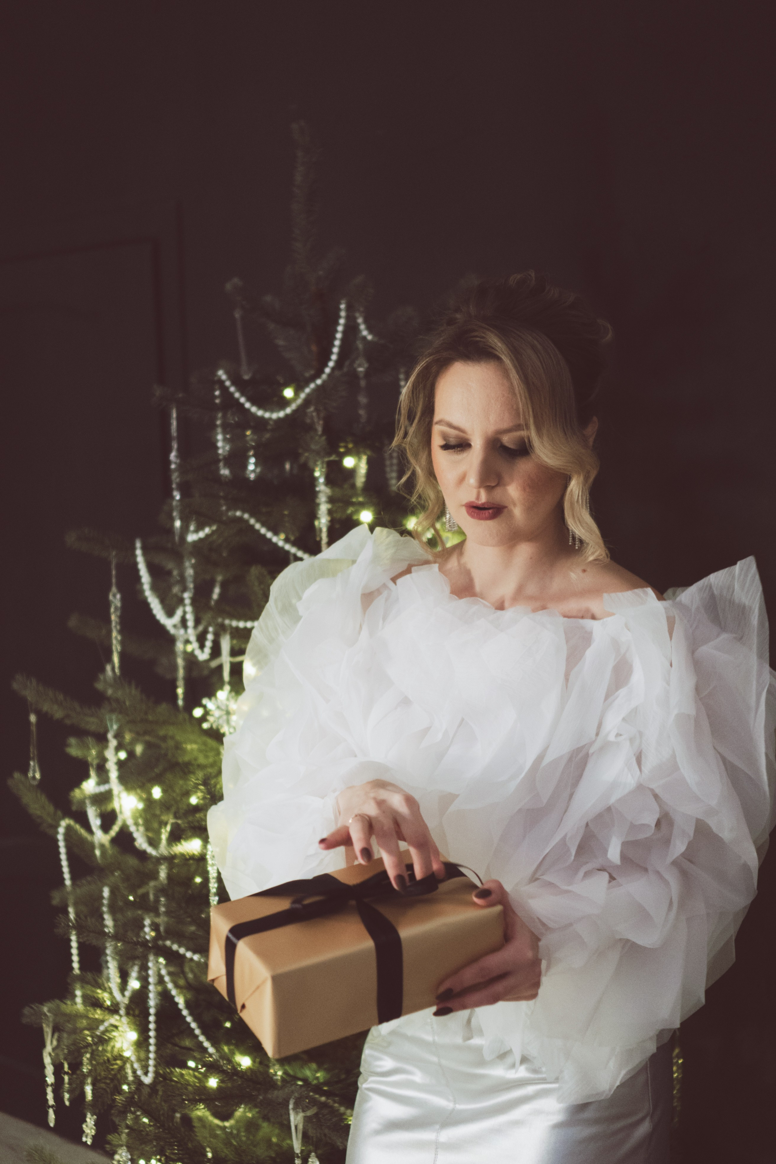 НОВОГОДНЯЯ ФОТОСЕСИИЯ В СТУДИИ ДЛЯ ДЕВУШКИ И ПРОГУЛКА ПО ЧЕРНЫШЕВСКОЙ. Профессиональный фотограф, Санкт-Петербург — Виктория Богомолова