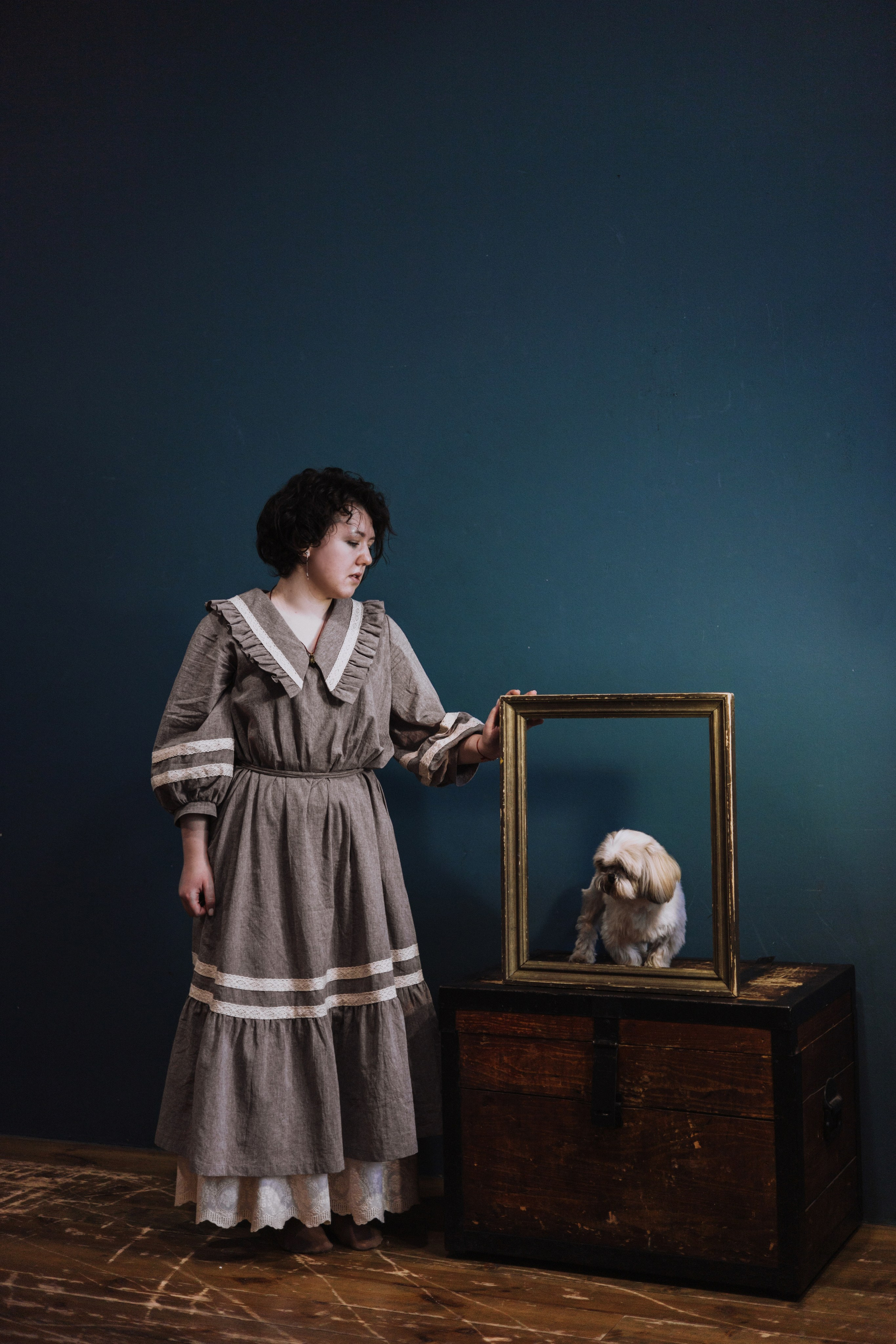 Ирина и Винни. Фотограф-анималист Богданова Полина