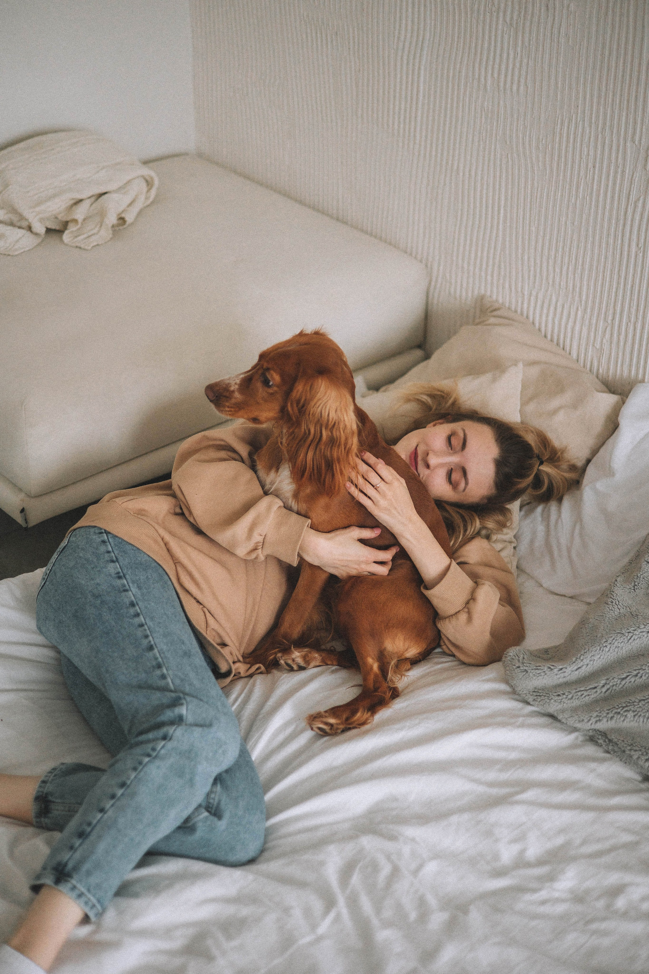 Алина и Дженни. Фотограф-анималист Богданова Полина