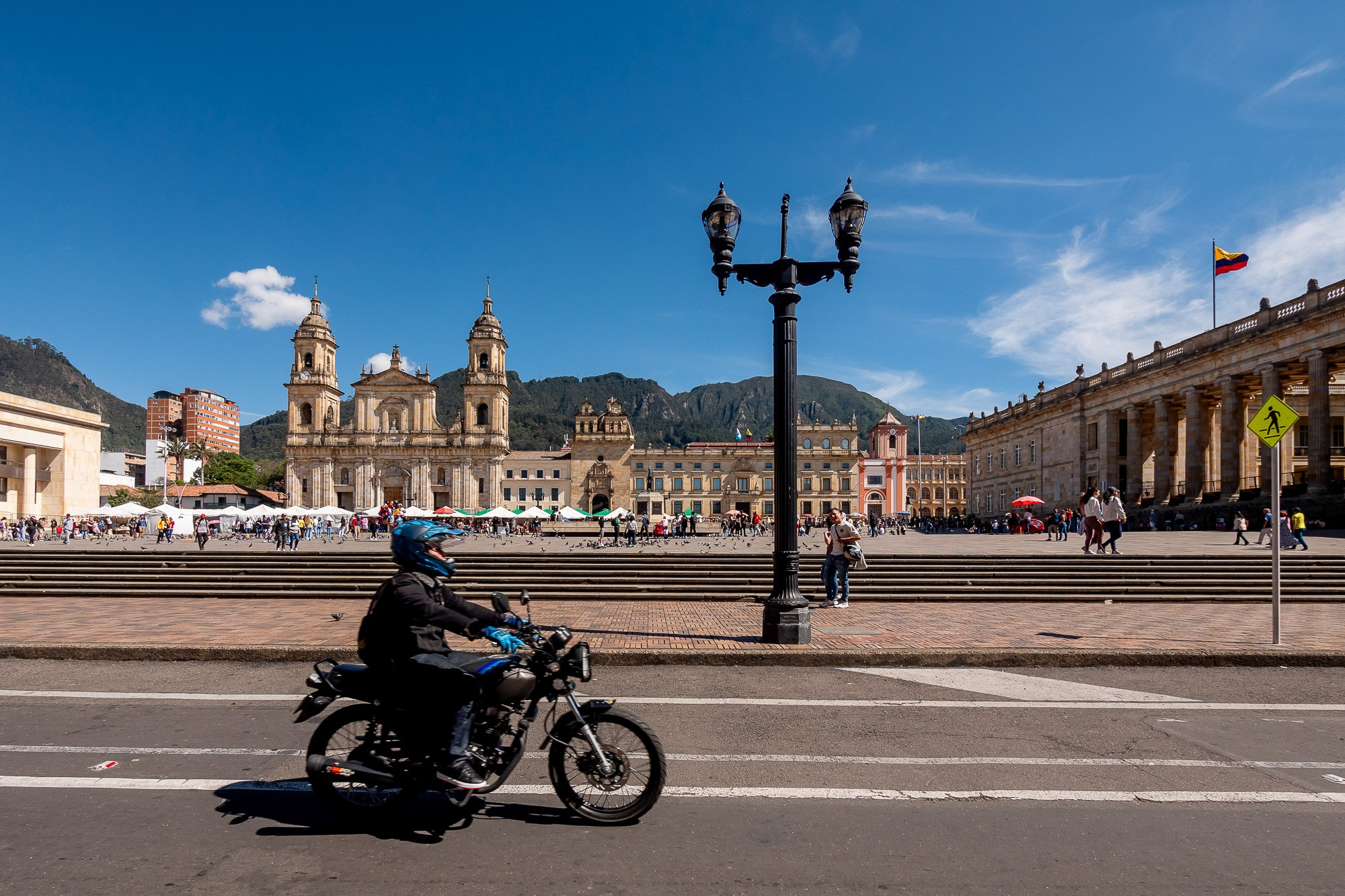 Богота, столица Колумбии. Bogotá, the capital of Colombia. Фотограф Алексей Скоробогатько