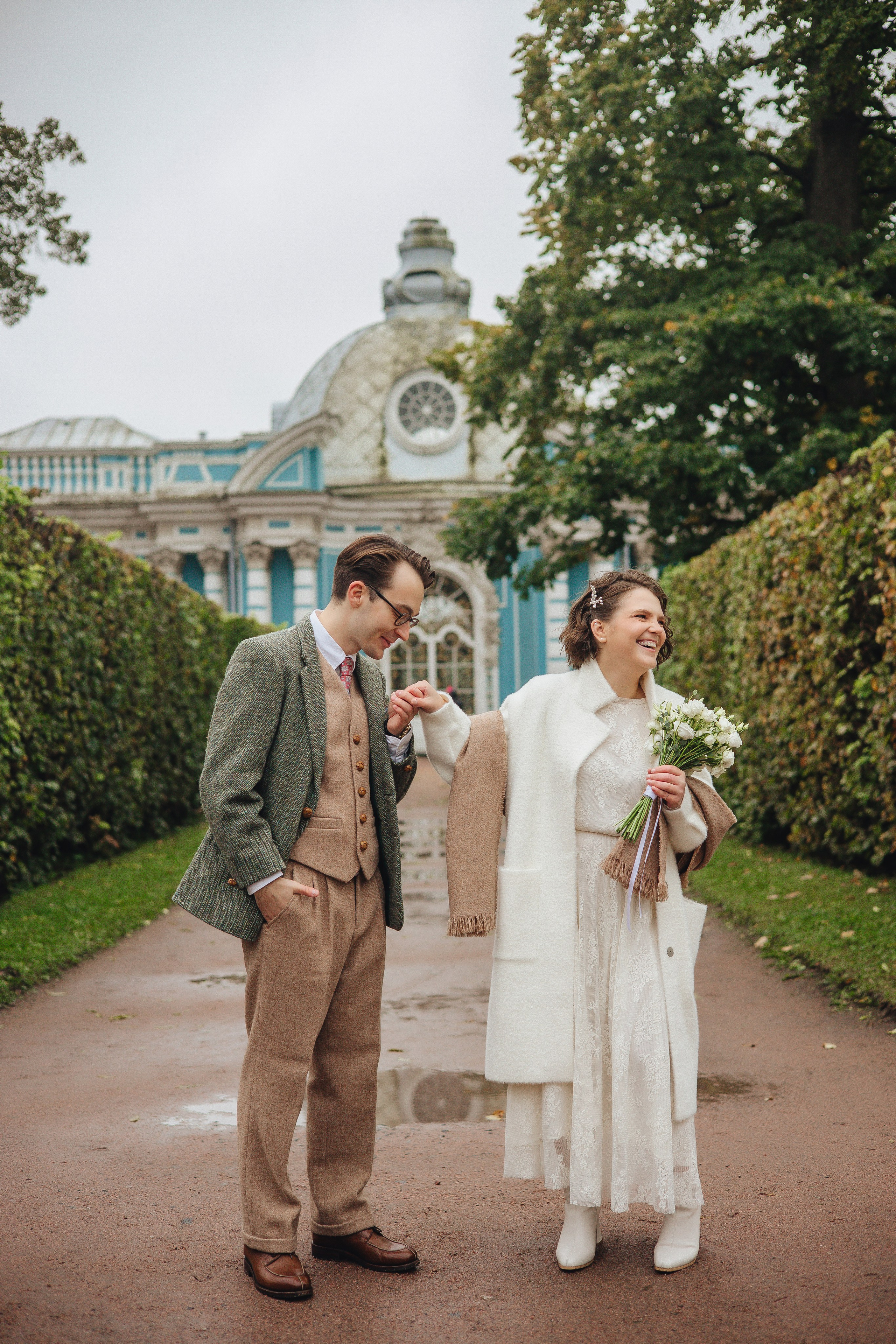 Антон & Даша. Царское Село, осень. Свадебный и семейный фотограф Пушкин Царское Село СПБ Питер Санкт-Петербург и Рязань Ольга Козлова