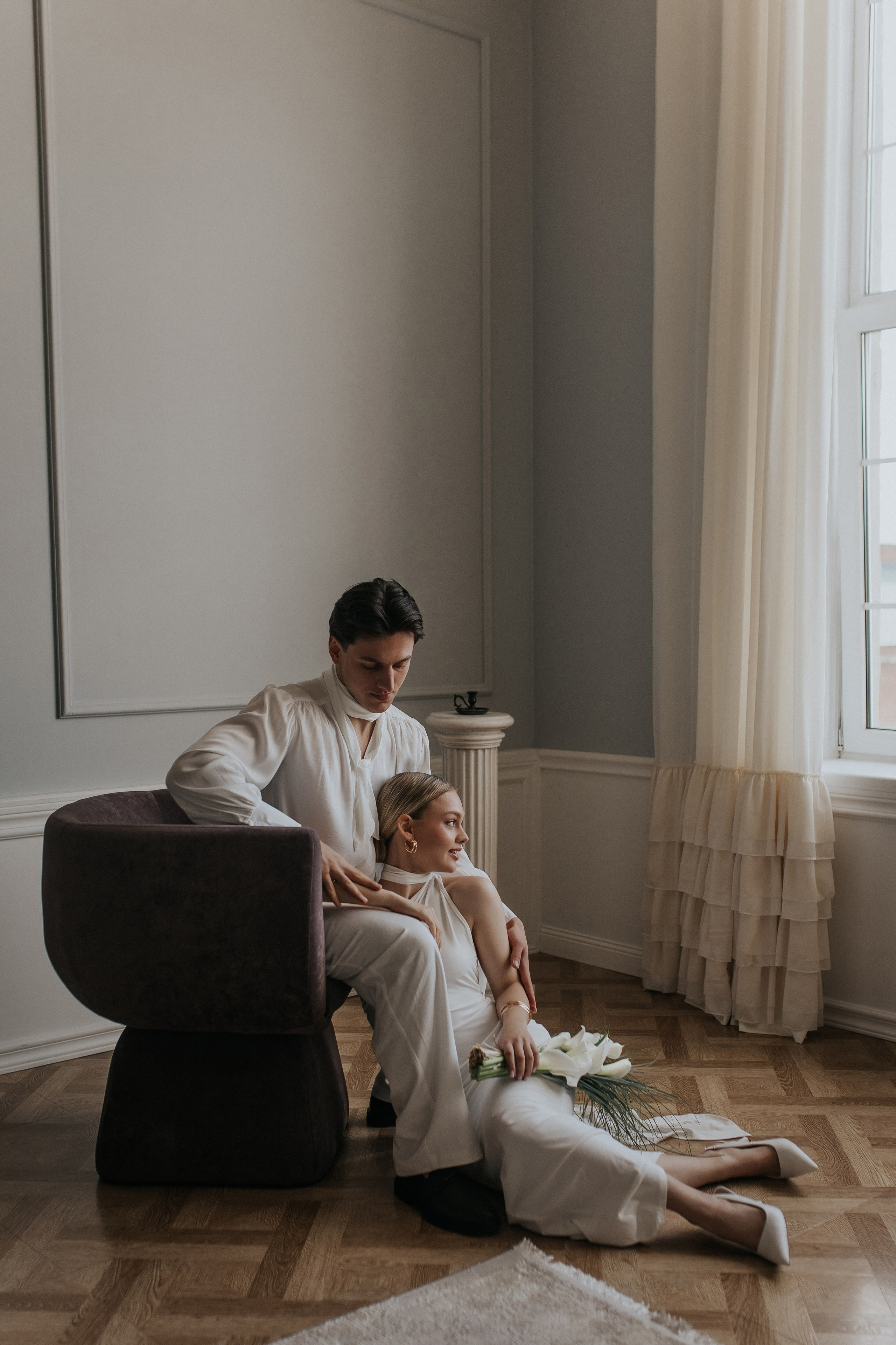 Свадебная фотосессия в студии