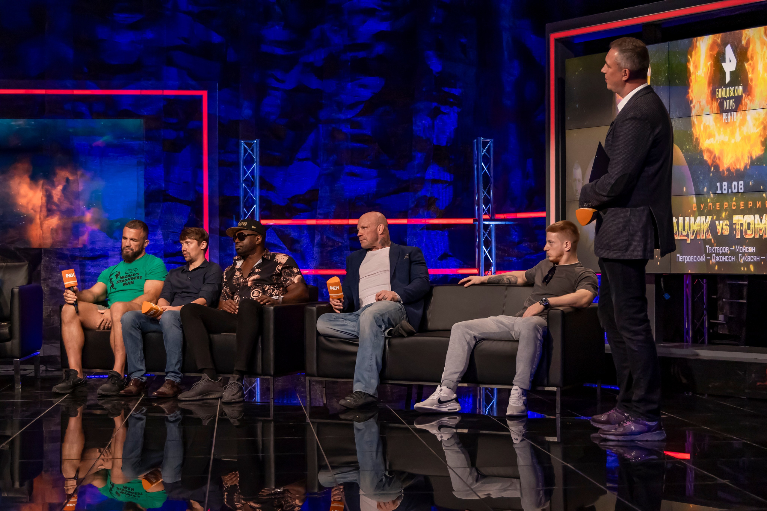 Бойцовский клуб РЕН ТВ. Суперсерия. Дацик VS Монсон. Репортажный, семейный и студийный фотограф в Москве Демин Алексей