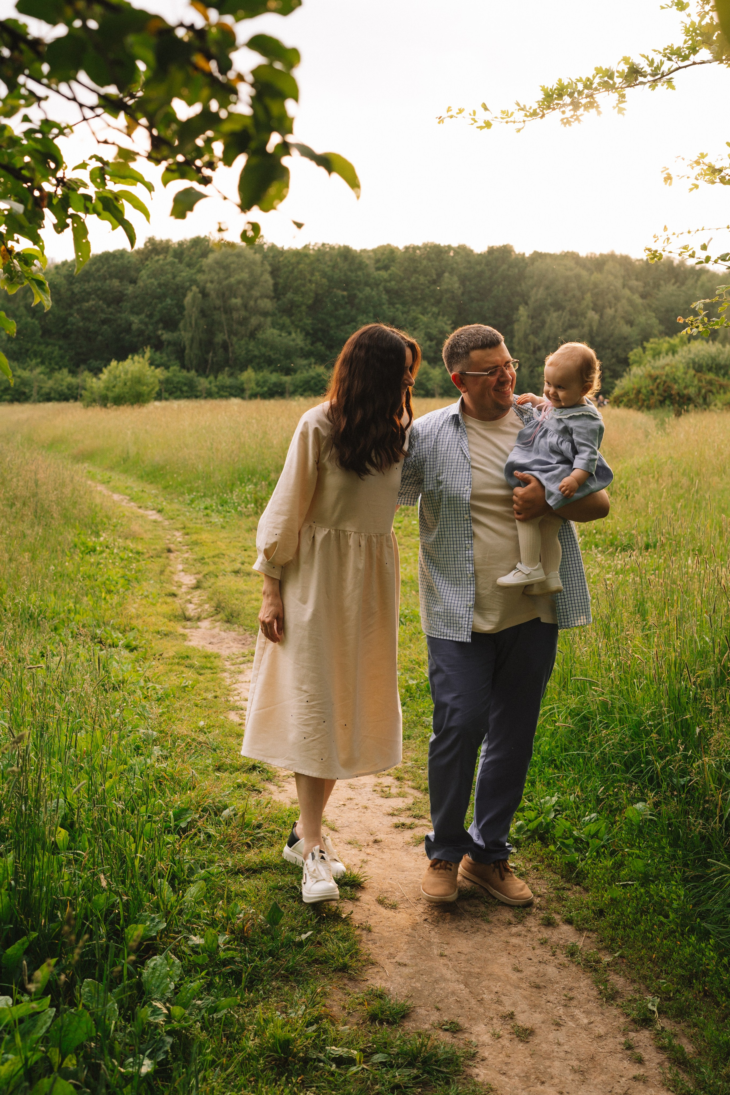 Таня, Леша и Полина. Семейный фотограф Валерия Фабричникова, Москва