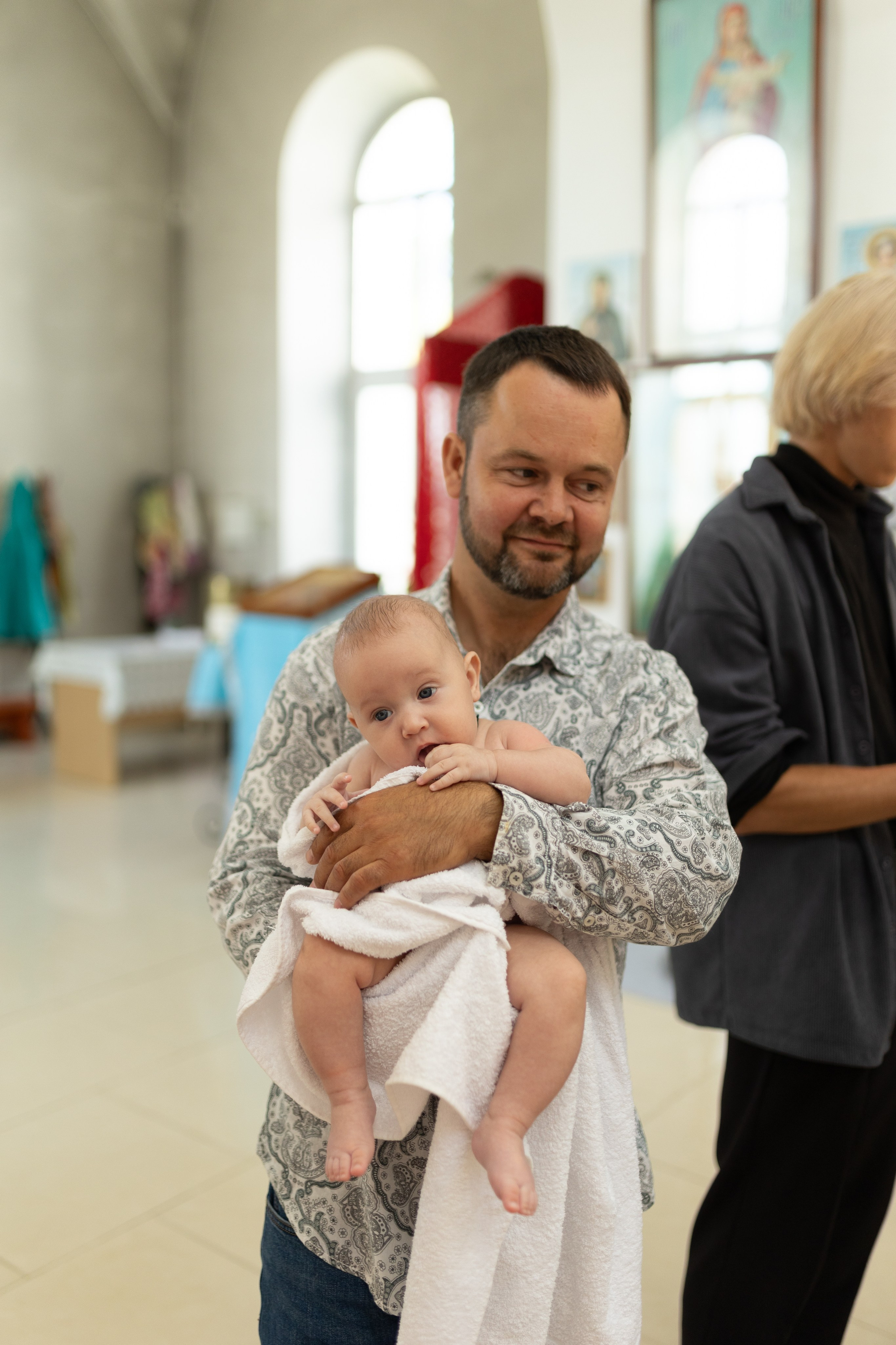 Крещение Артёма (все фото с таинсвта крещения). Фотограф новорожденных. Детский и семейный фотограф Марьяна Юдина