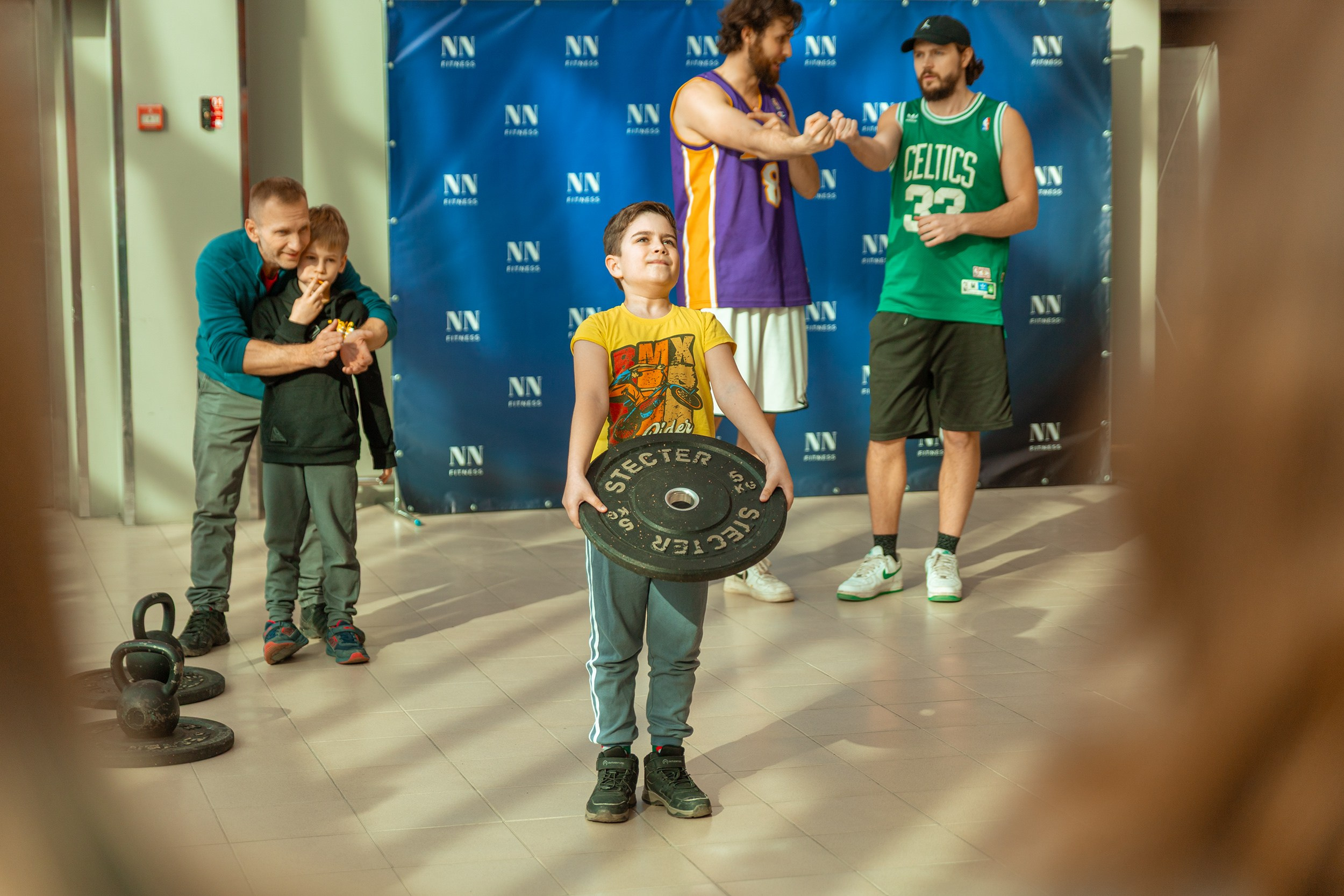 День рождения фитнес зала NN fitnes. Фотограф Тюмень