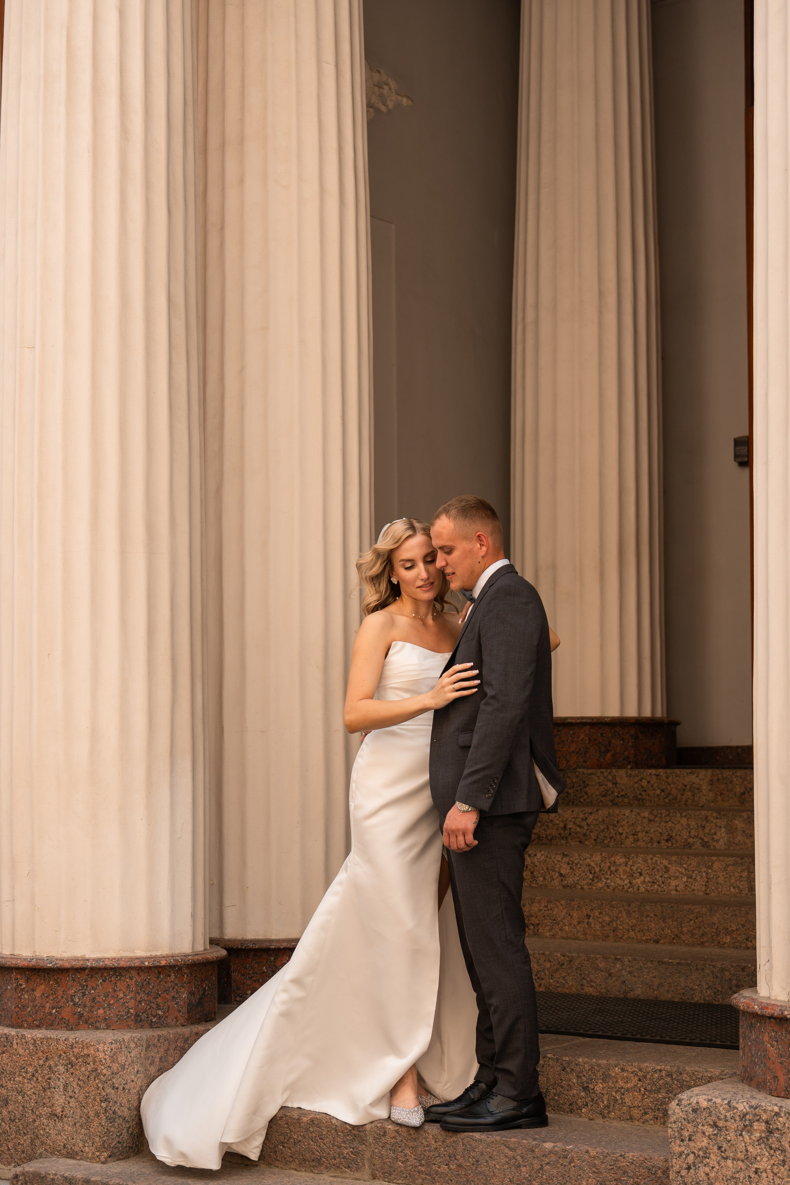 Свадебная фотосессия в Москве, регистрация в Кутузовском ЗАГСе Москва. Свадебный фотограф в Москве Анна Полушина