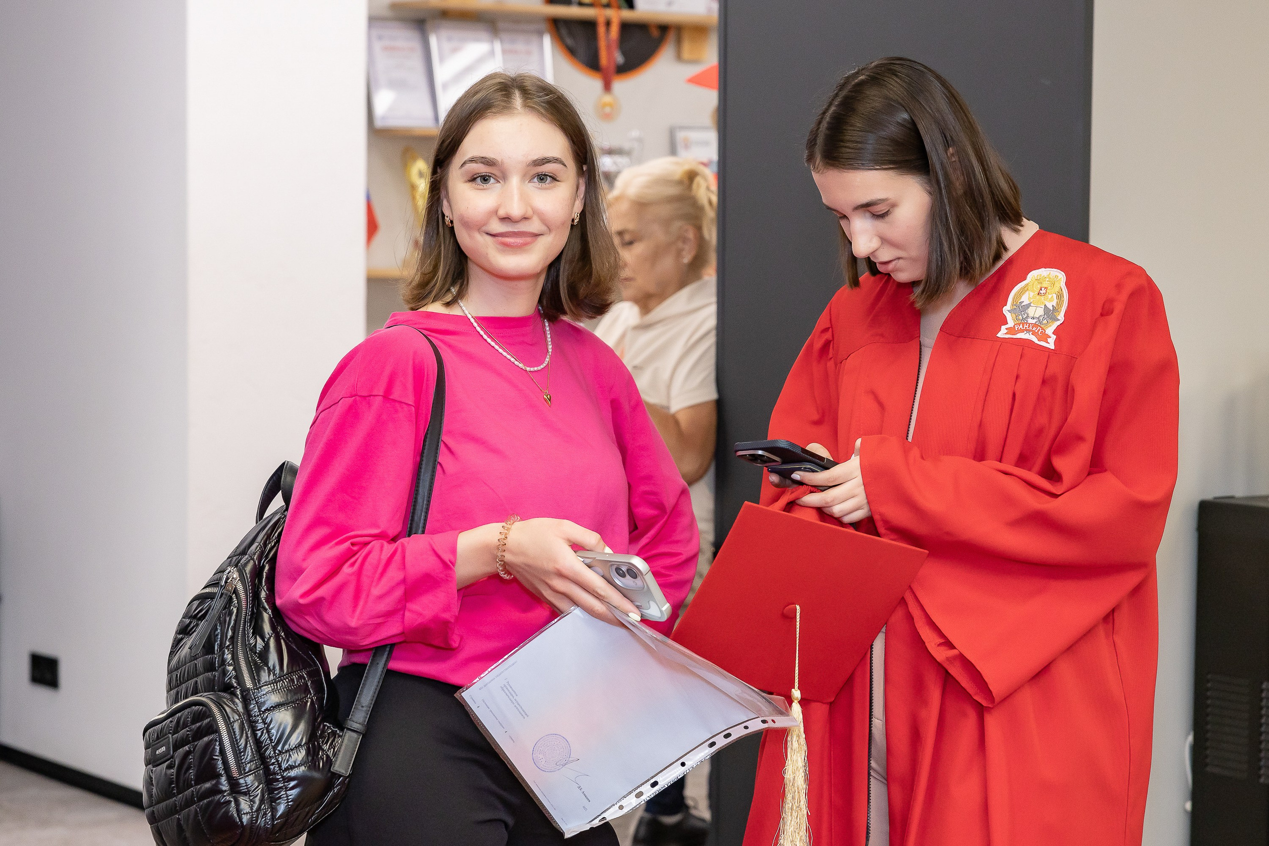 Вручение дипломов об окончании обучения в Президентской академии РАНХиГС. Фотограф Владимир Охрименко