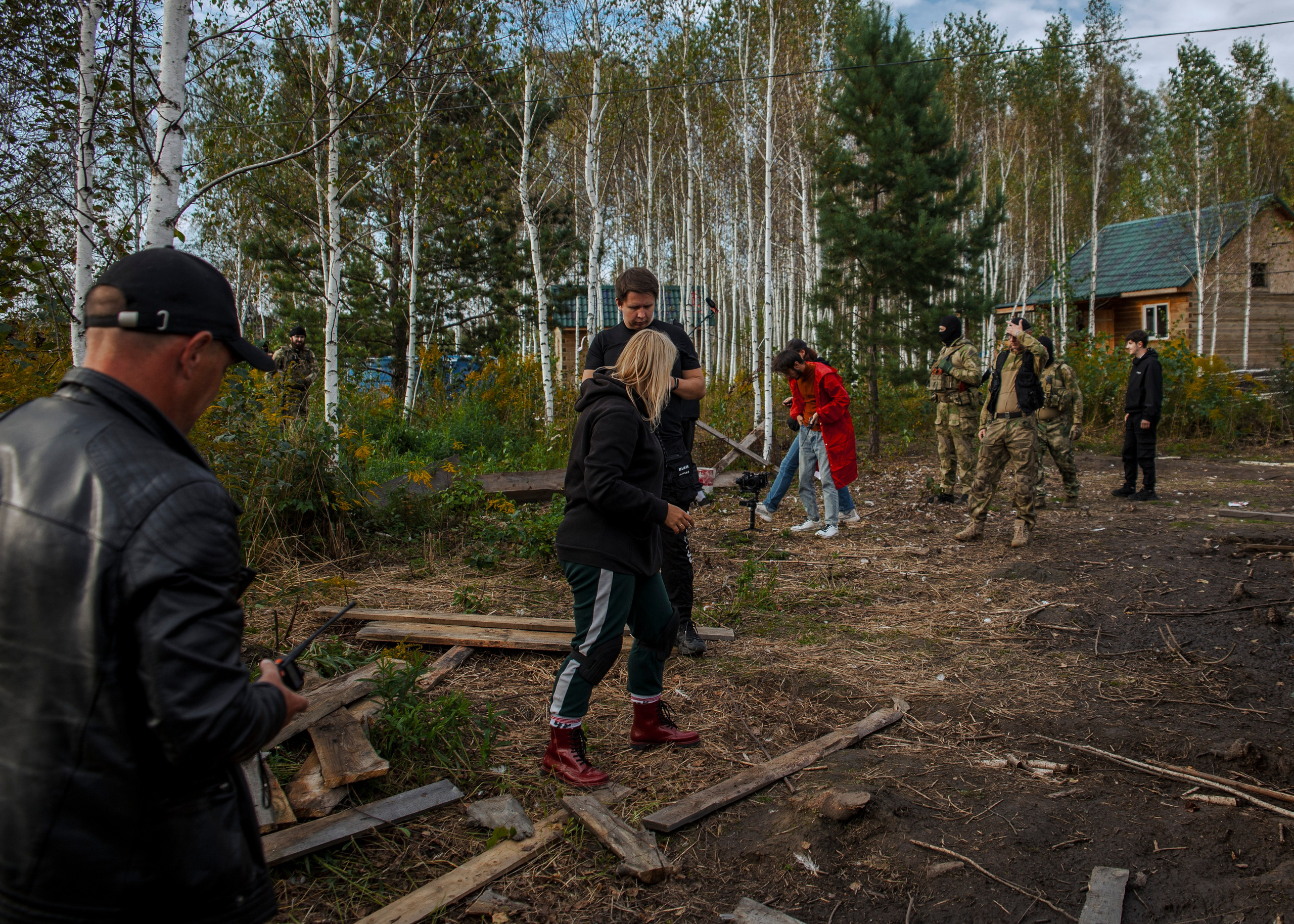 Backstage со съёмок фильма «Reverenсе». Портретный фотограф в Москве Дарья Цезария