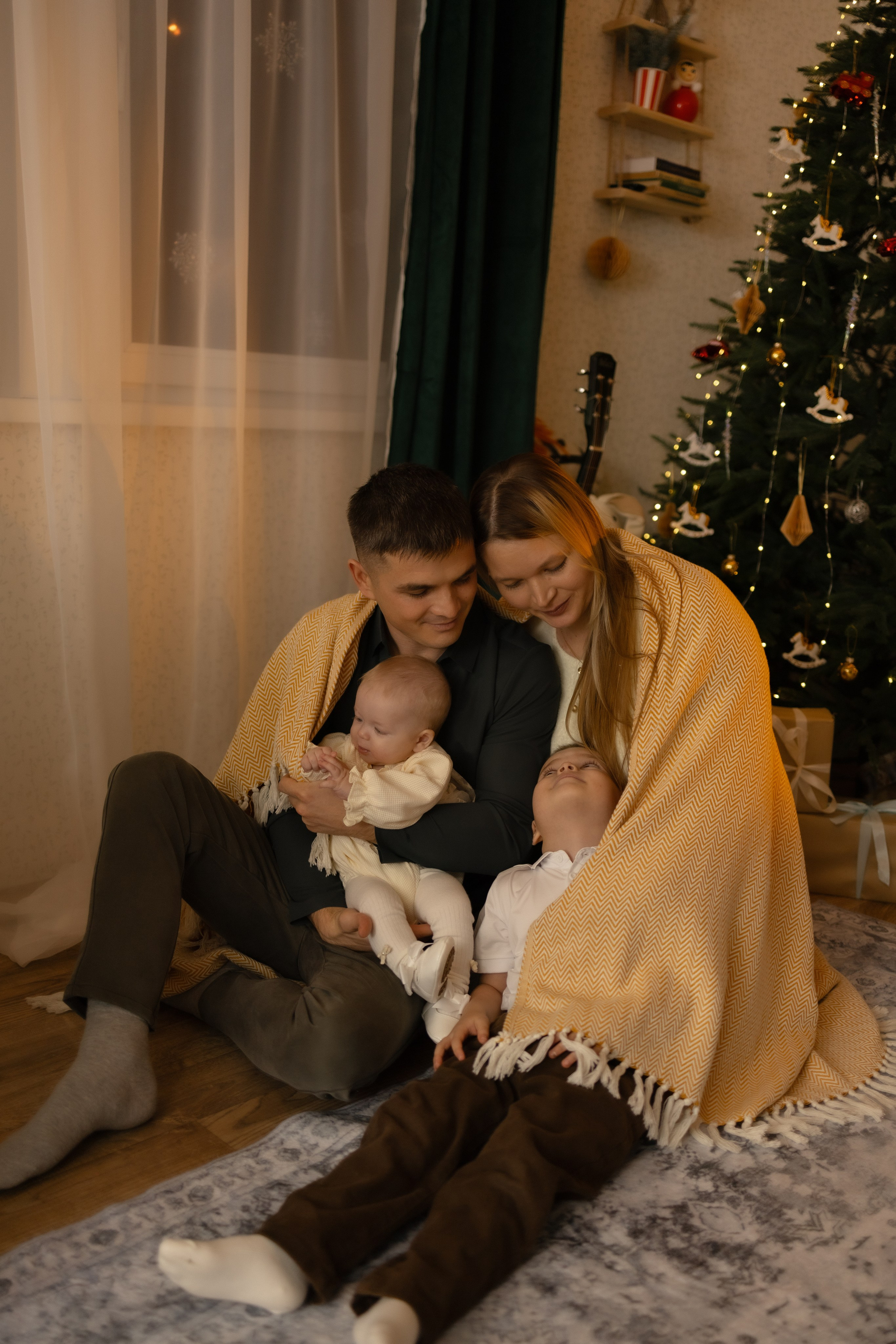 Семейная новогодняя. Фотограф Татьяна Семенова