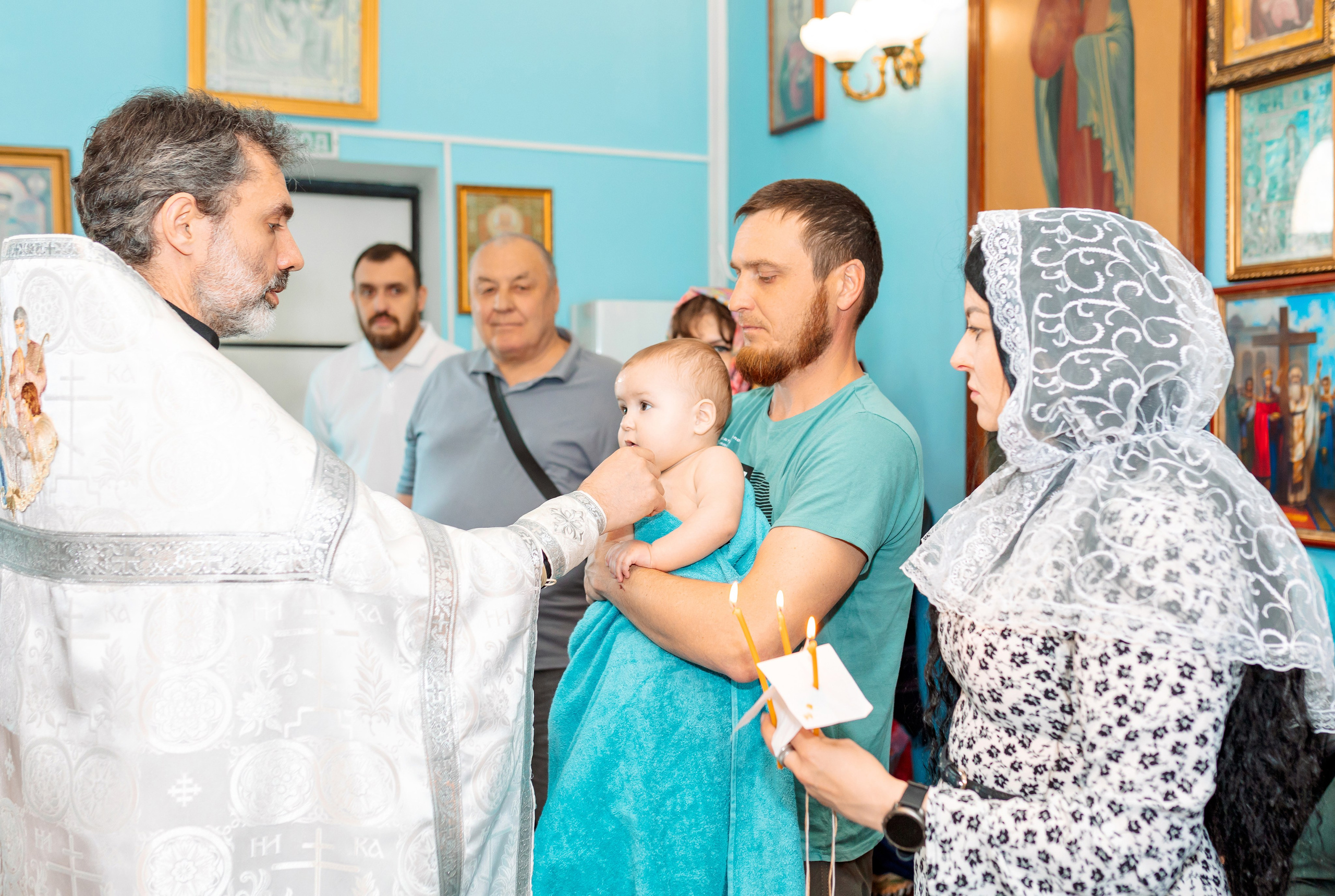 Крестины Андрея с. Цибанобалка. Семейный и детский фотограф в Анапе Наталья Абраменко