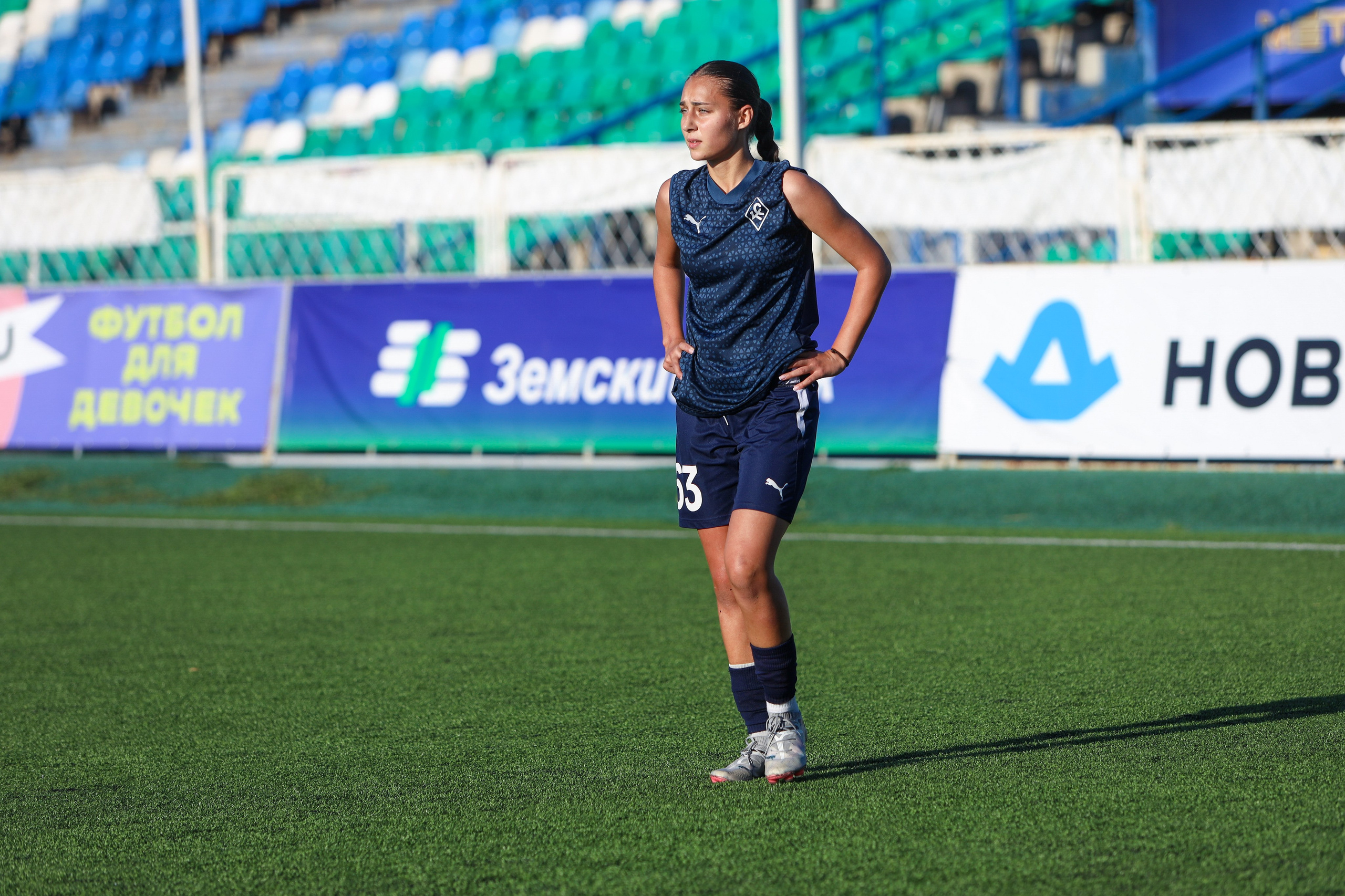 Крылья Советов — Мастер-Сатурн. Молодежная лига по футболу среди женских команд. Спортивный фотограф в Самаре