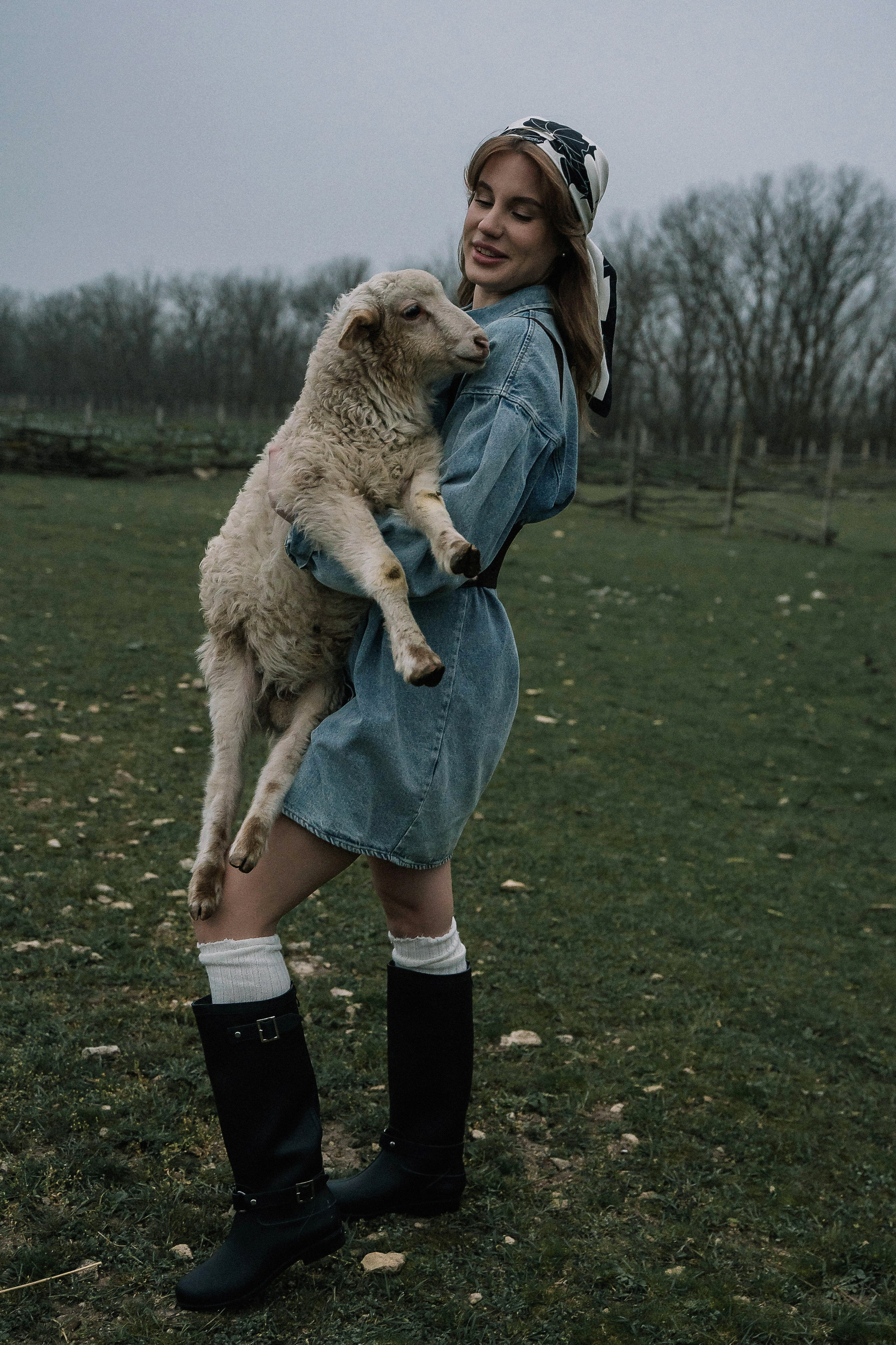 На ферме. Татьяна Тагель