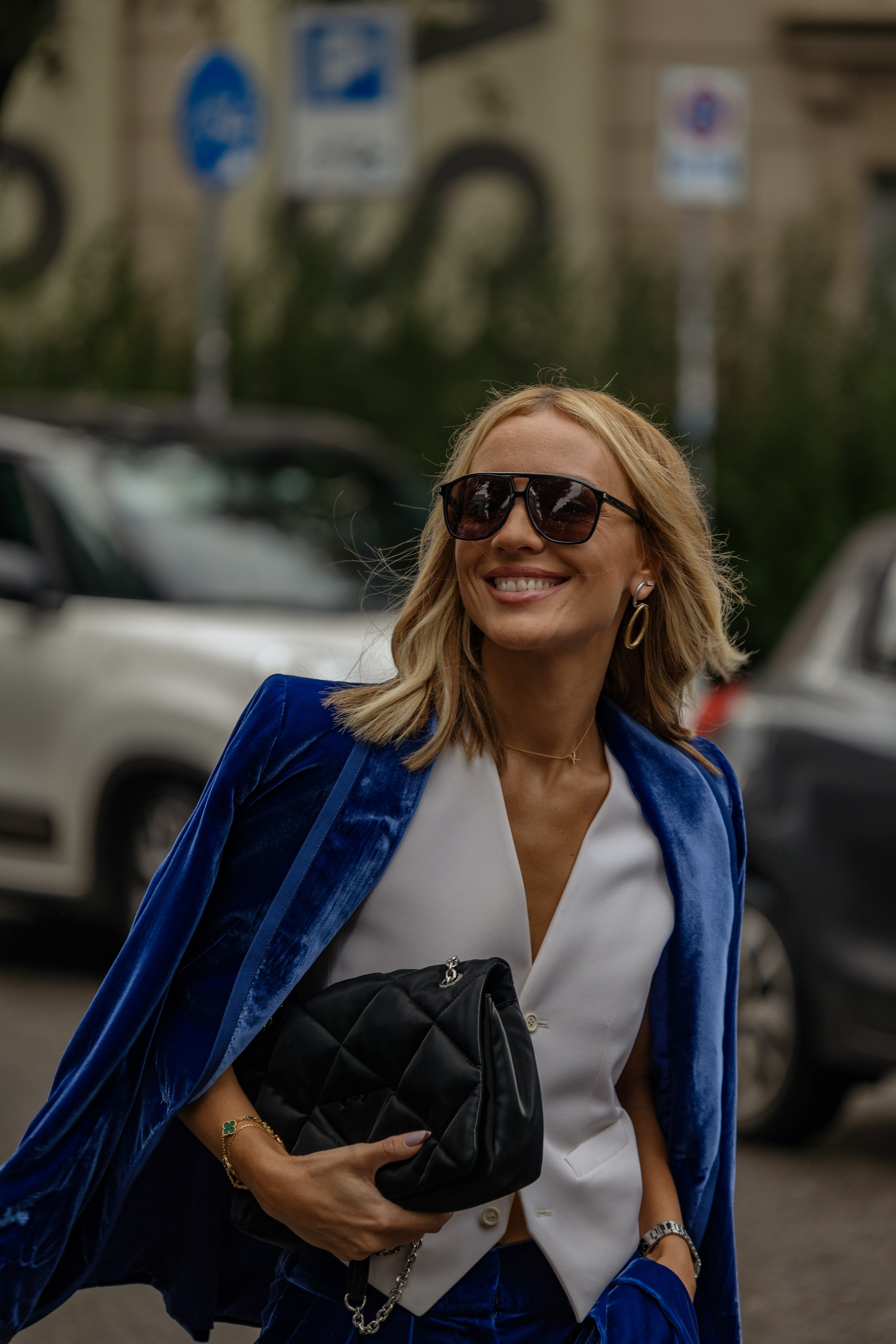 MFW SPRING/SUMMER 2024 EMPORIO ARMANI. Photographer in Milan Ivan Goncharov