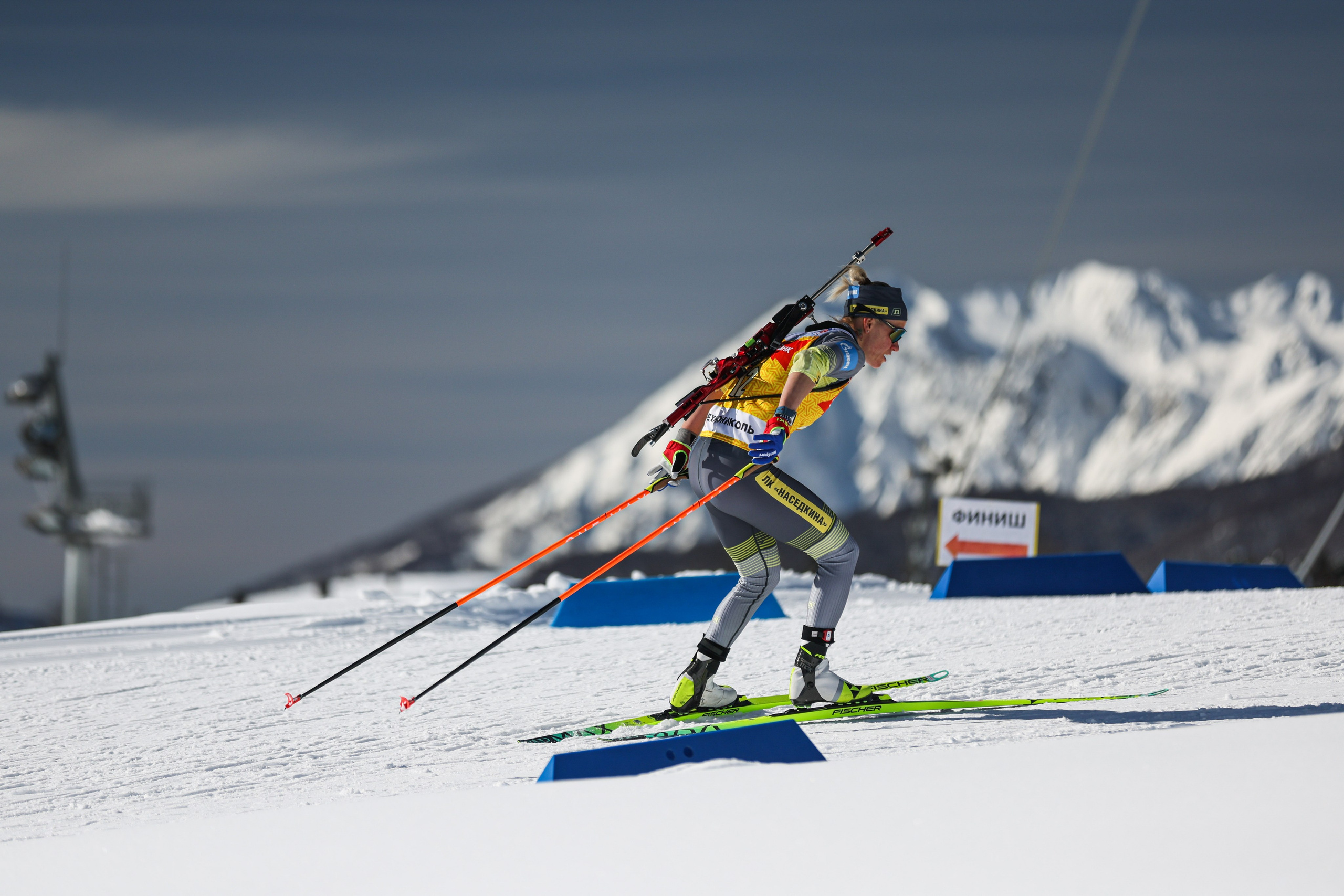 Биатлон спринт