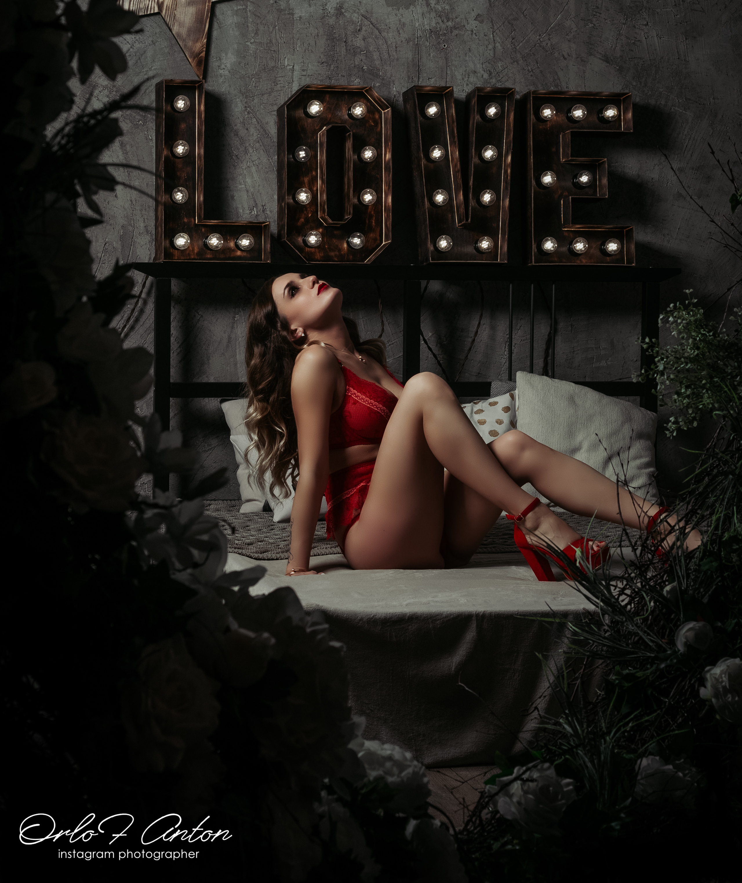 Фотосессия в белье. Портретный фотограф в Москве Антон Орлов