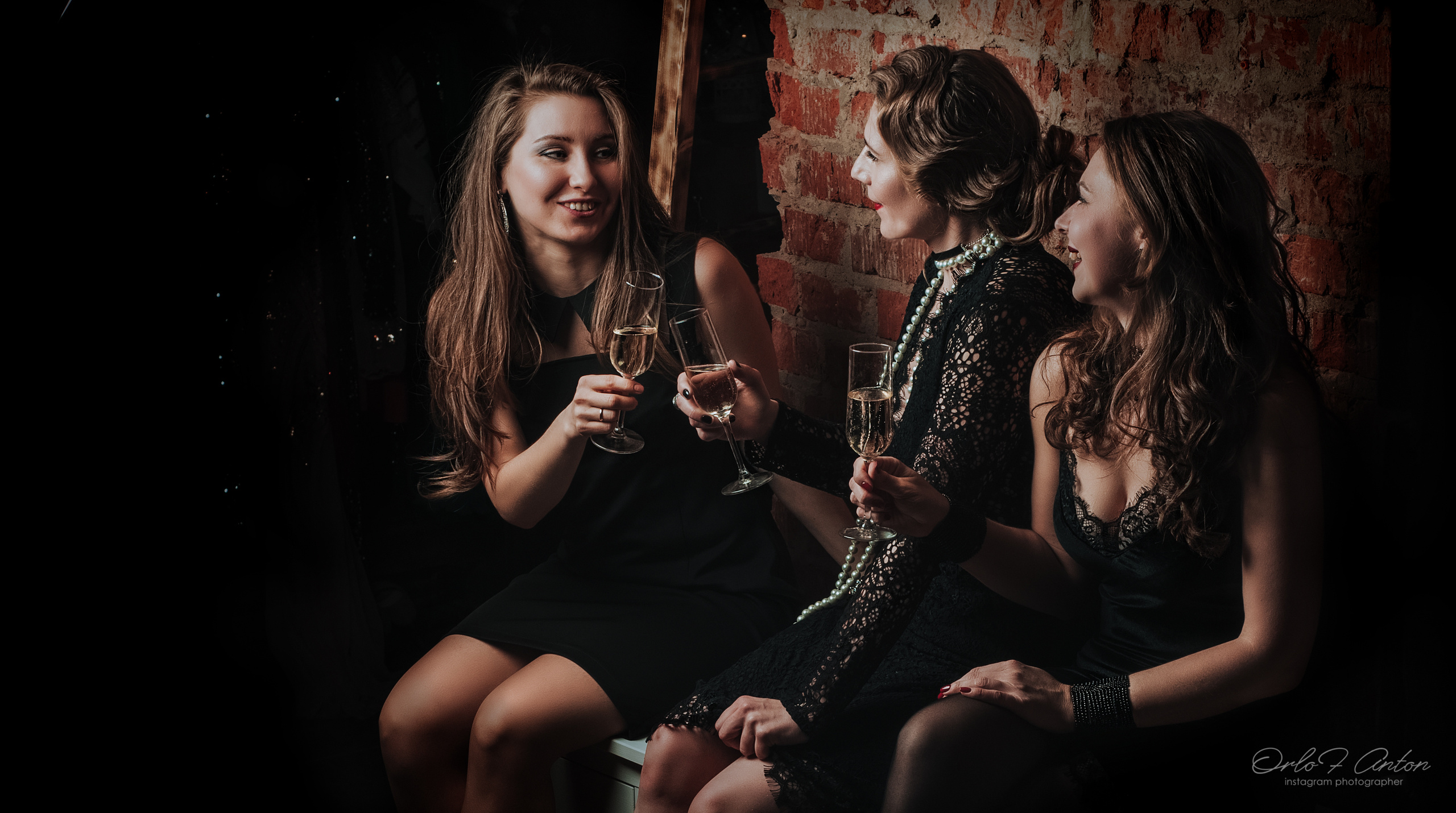 Фотосессия девичника. Портретный фотограф в Москве Антон Орлов