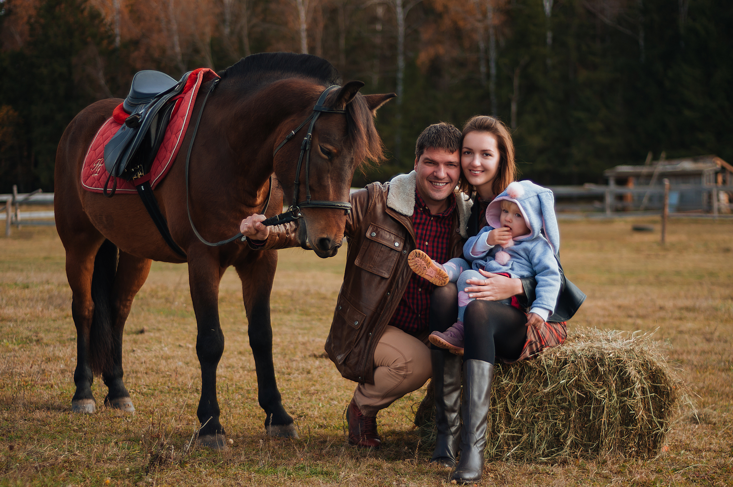 Семейная фотосессия. Портретный фотограф в Москве Антон Орлов