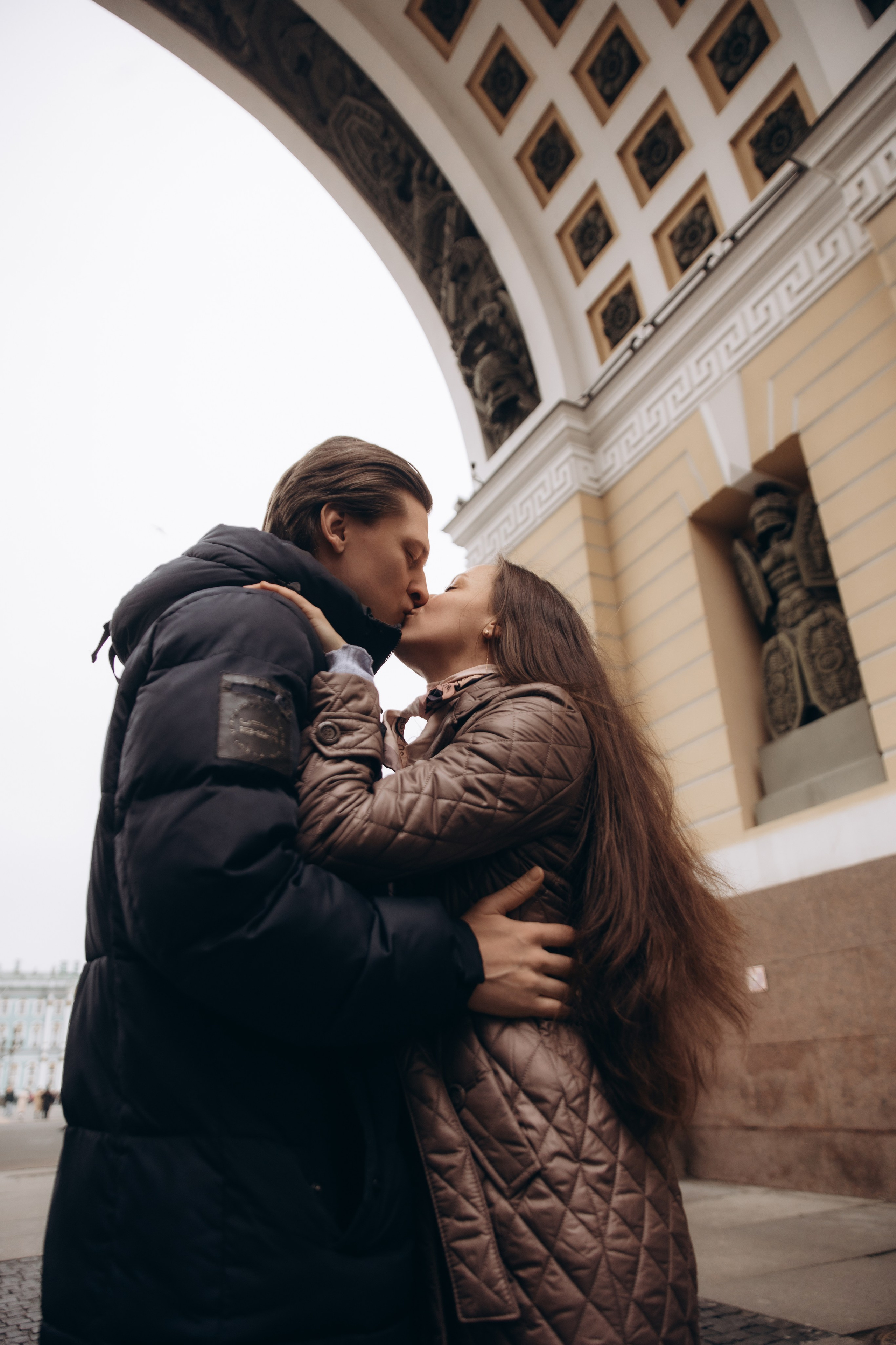 Прогулка по дворцовой площади, Зимний дворец, Миллионная. Фотограф в Санкт-Петербурге Разиля Идиятуллина