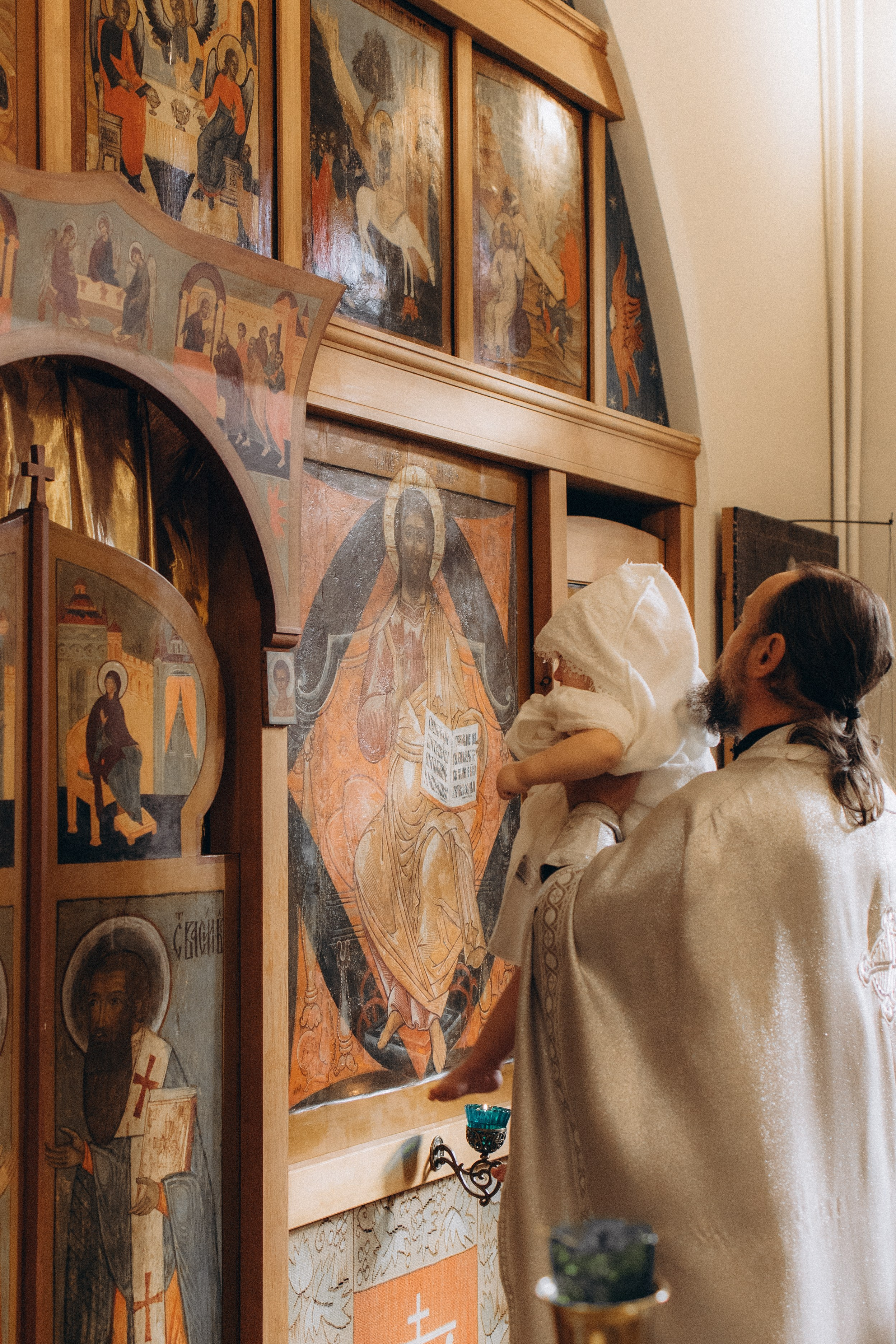 Крещение Надежды. Семейный фотограф Москва Наталия Осьмакова