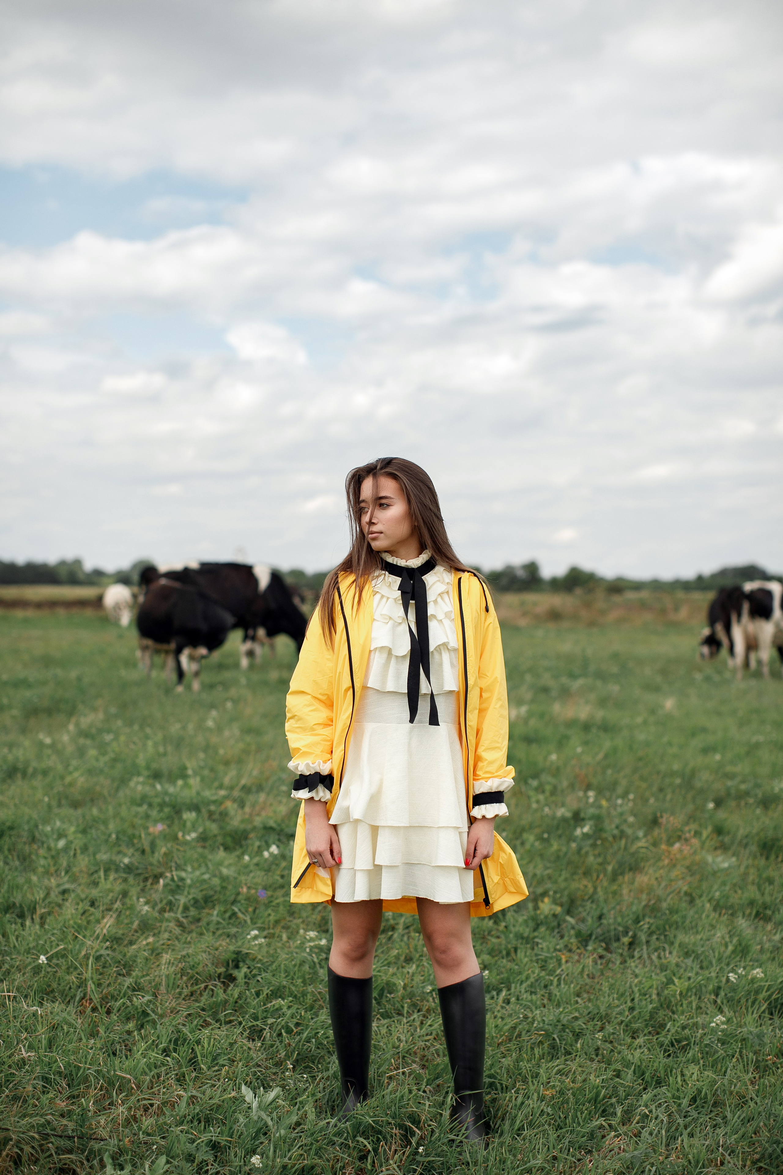 Фотосессия Полины у маяка. Свадебный фотограф Москва