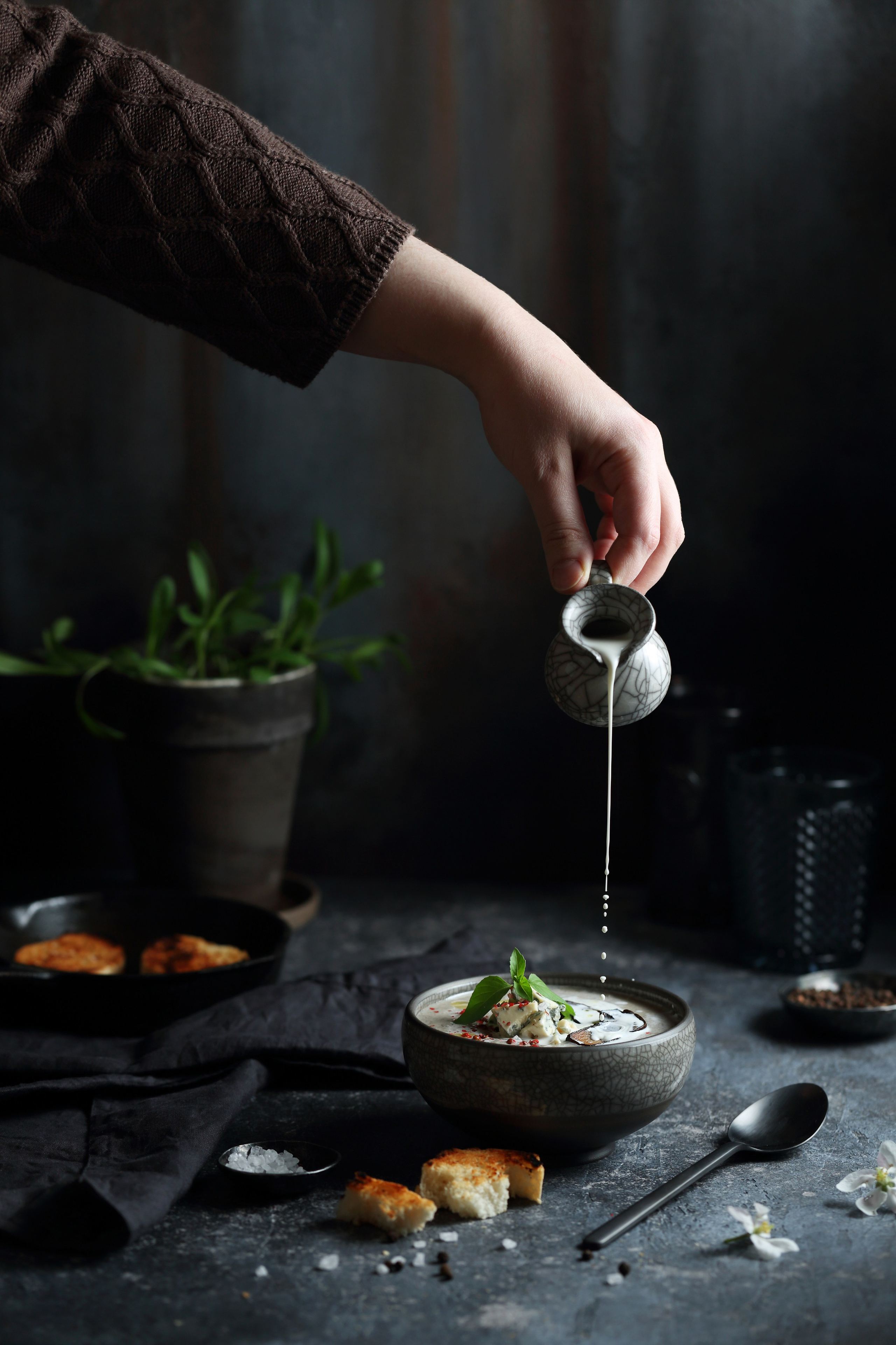 Посуда кракле. Фуд-фотограф Оксана Голева