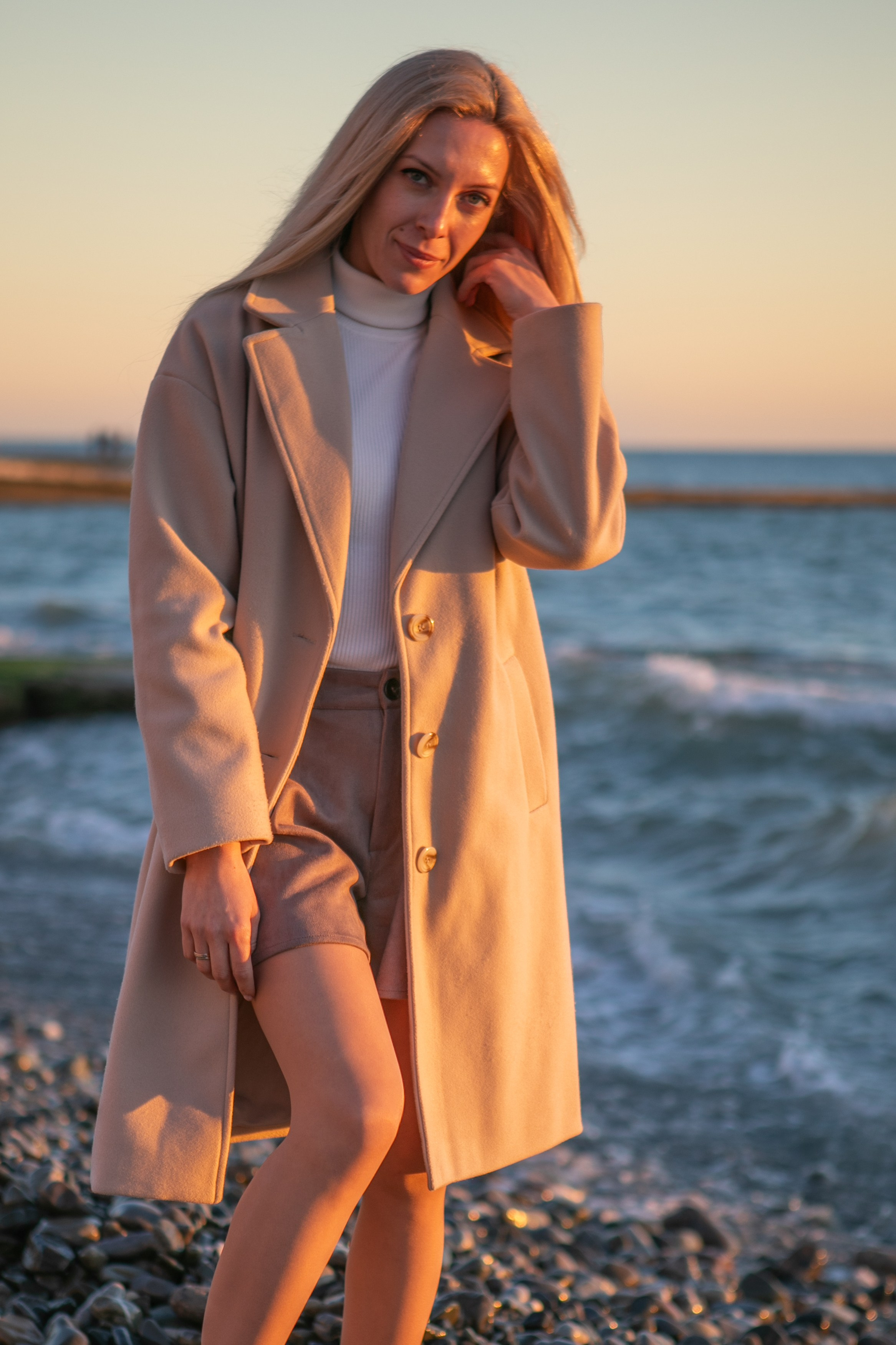 Фотосессия у моря. Фотограф Губкинского