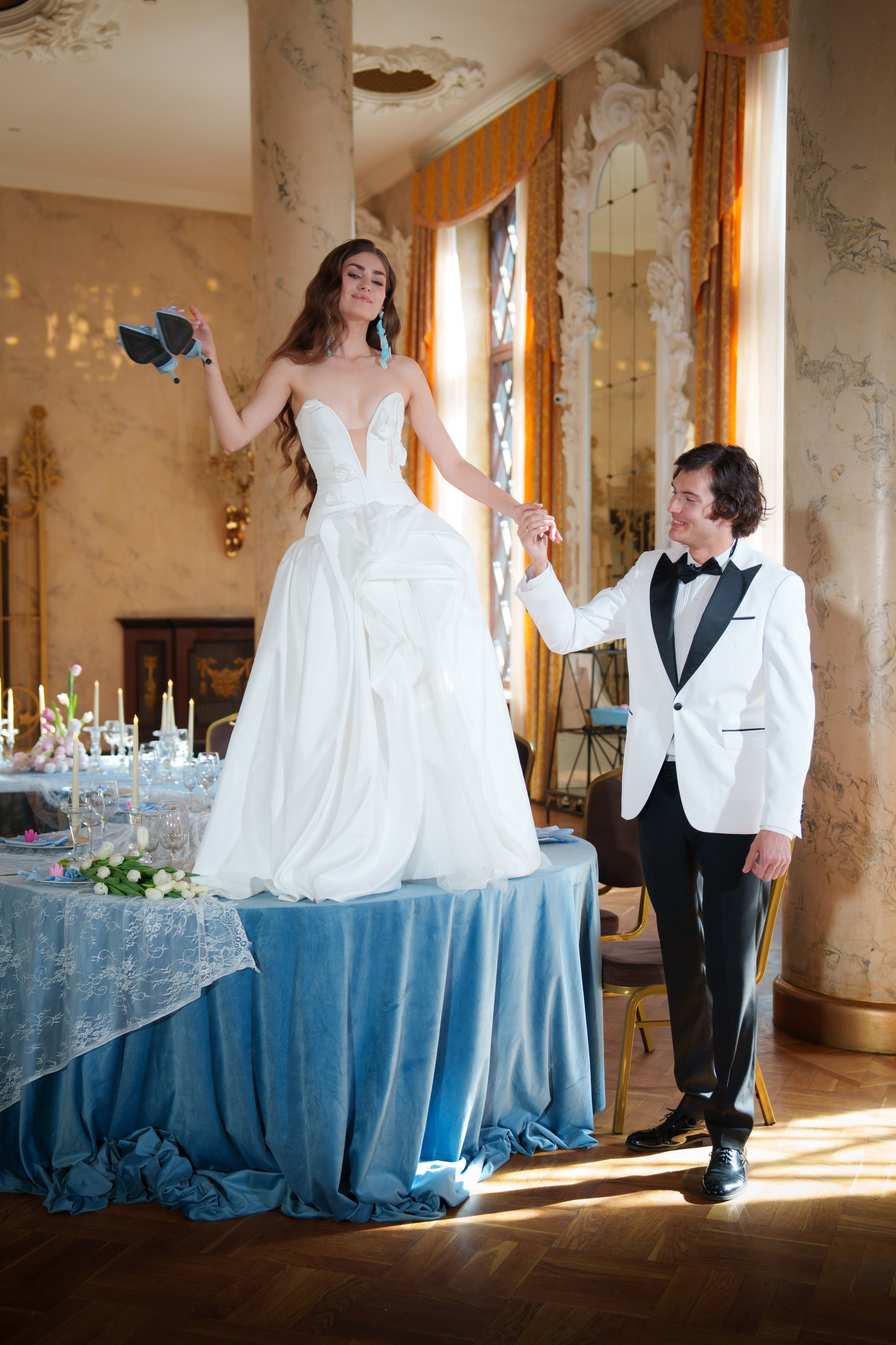 Илья и Алена. Камерный ужин. Свадебный фотограф Москва