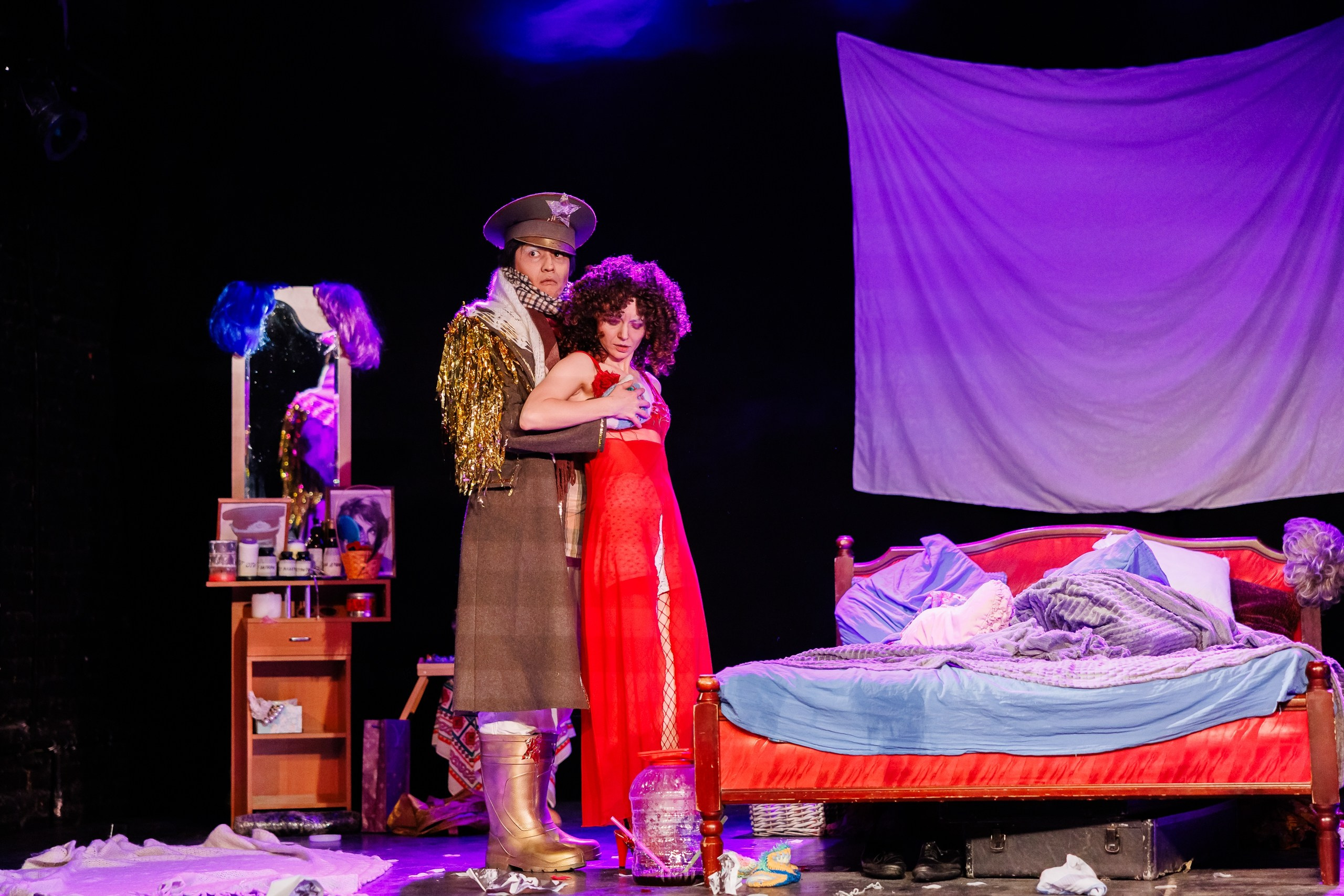 Спектакль «Убей меня, голубчик!» в СПб. Фотограф в Санкт-Петербурге — Сергей Петров