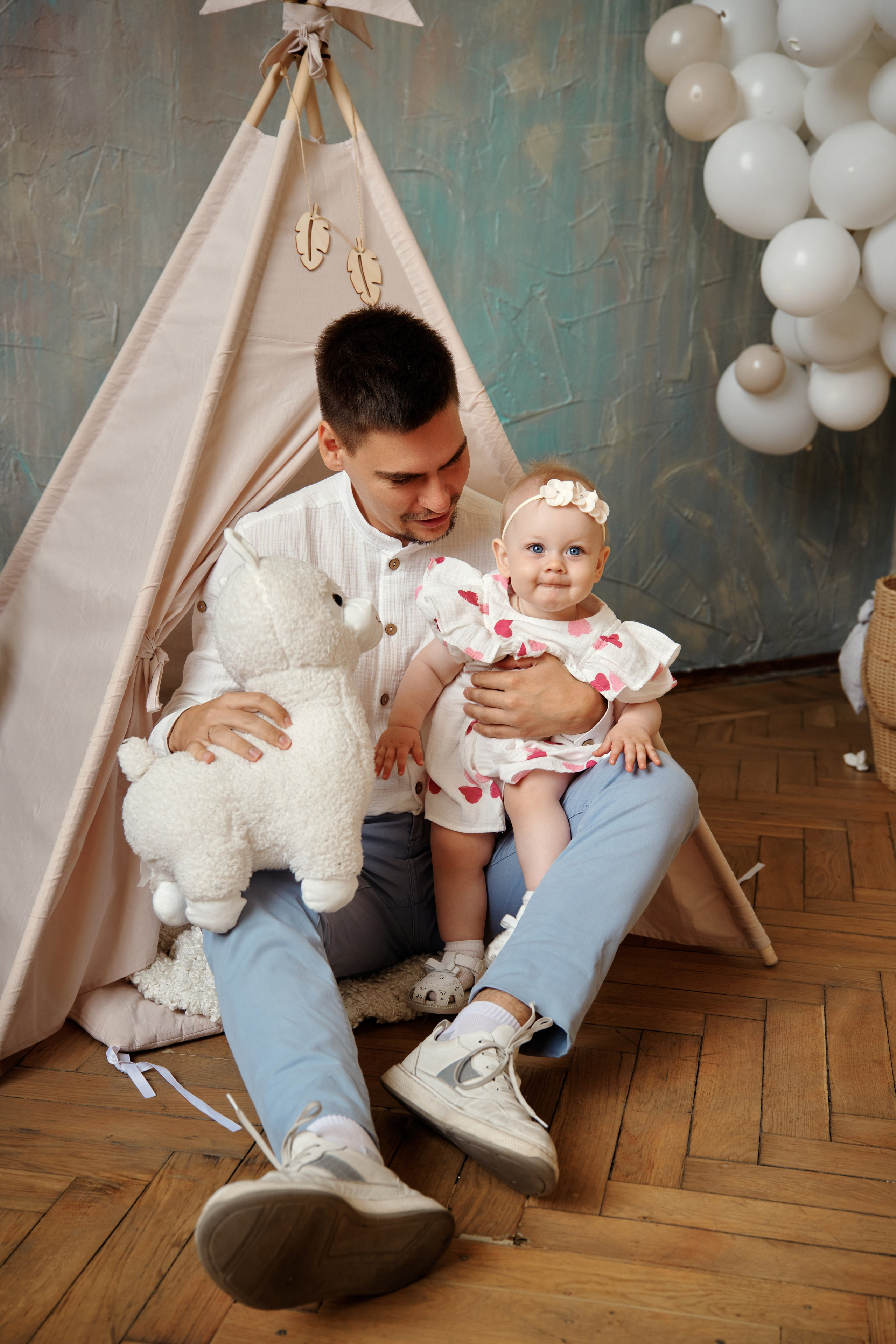 Машеньке 1 год. Фотограф в Воронеже Тазаева Светлана