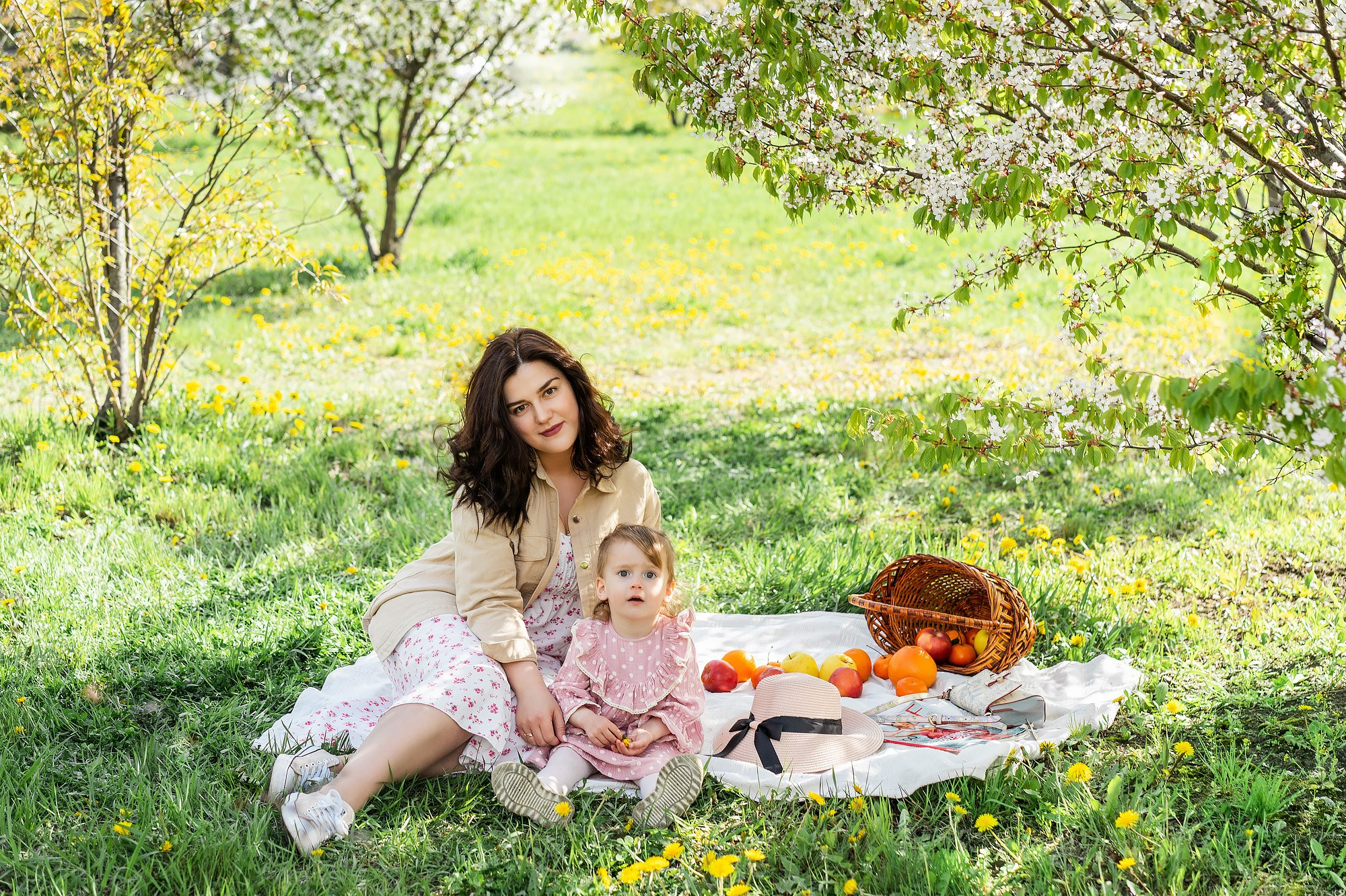 Цветочный пикник. Семейный и детский фотограф во Владивостоке Мария Гой
