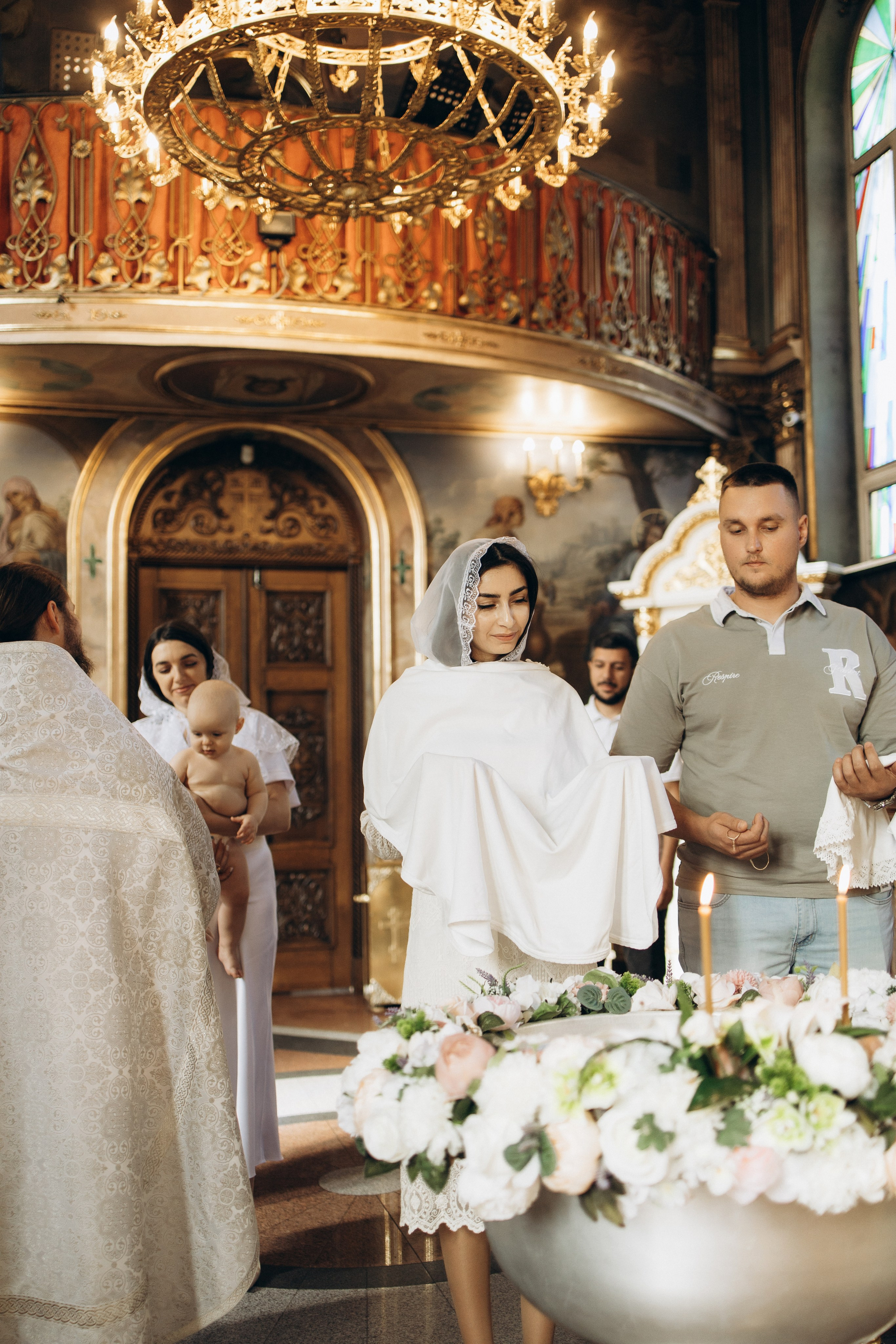 Крещение Арины. Самый теплый фотограф в Краснодаре Рябоконь Ксения
