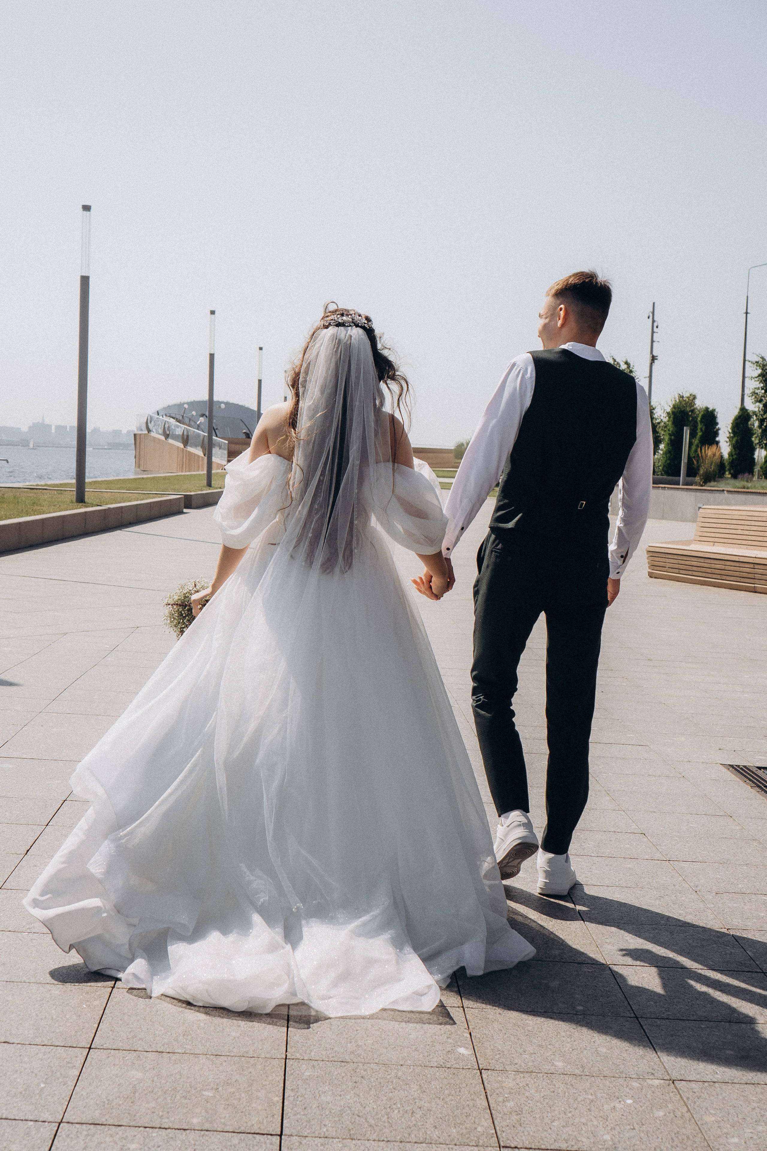 СВАДЕБНАЯ СЬЕМК В ПАРКЕ 300-ЛЕТИЯ. Профессиональный фотограф, Санкт-Петербург — Виктория Богомолова