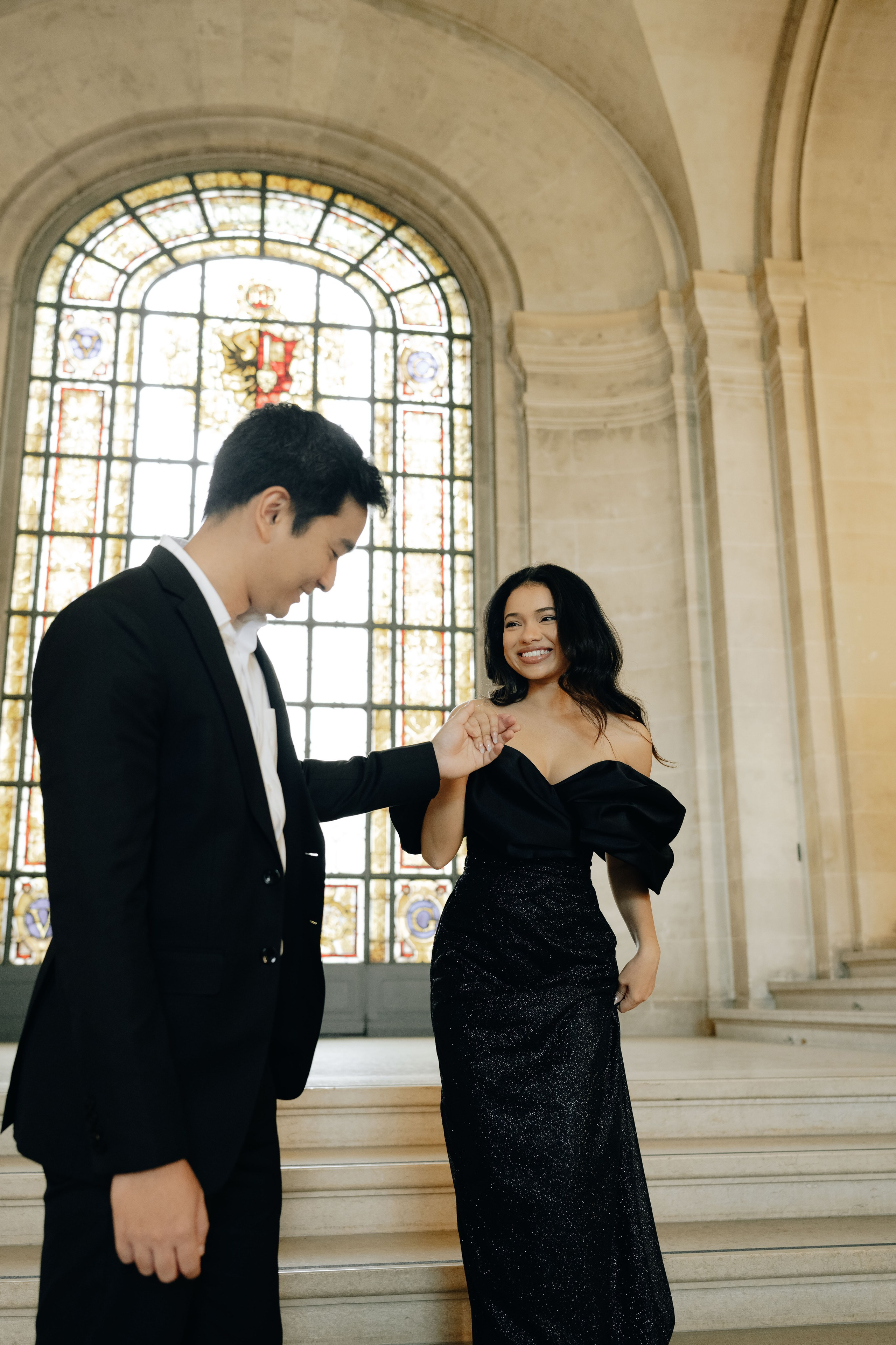 Fifi & Shamil | The Museum of Art. Профессиональный свадебный фотограф в Женеве и Швейцарии | Таня Вовчецкая