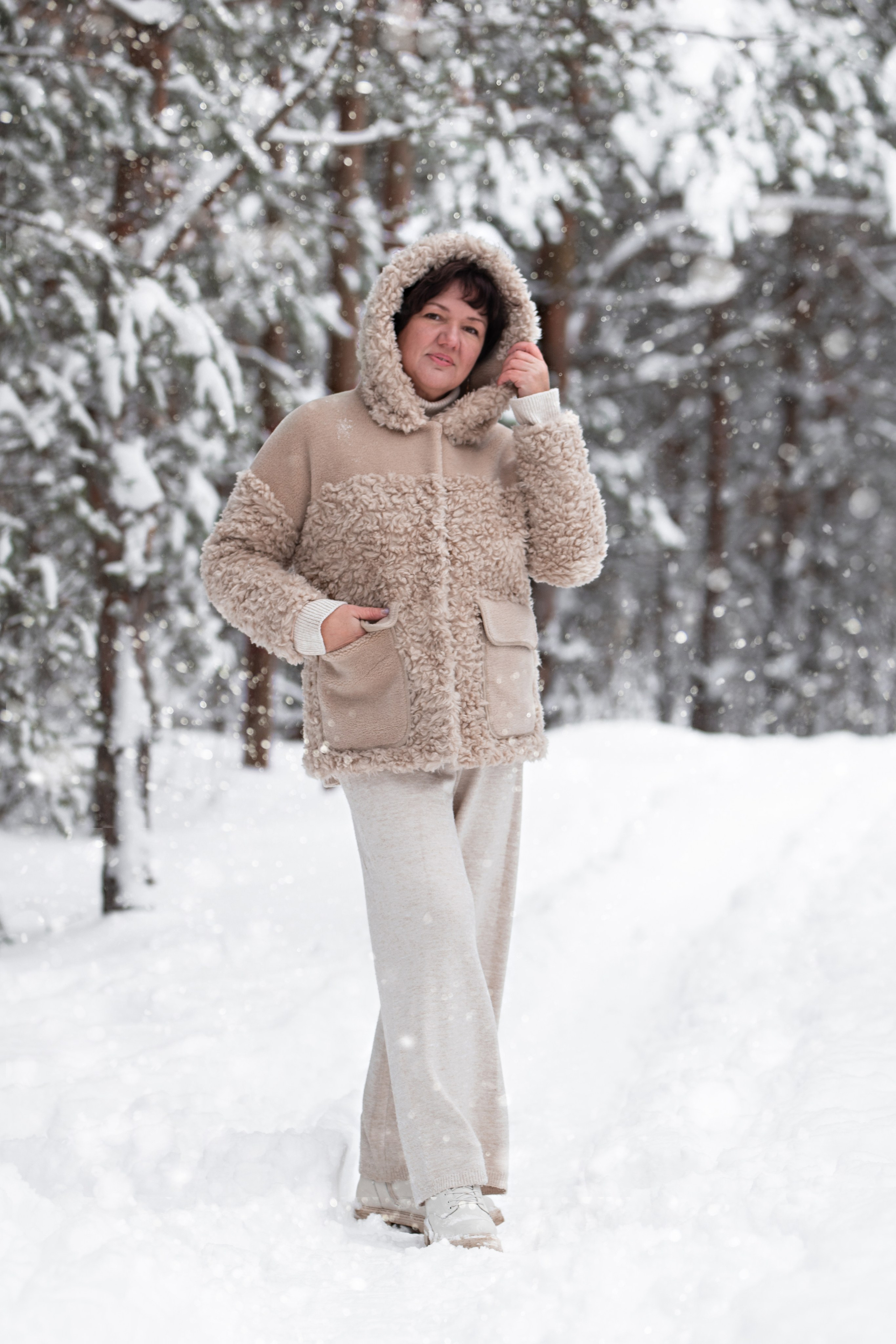 В зимнем лесу. Свадебный и семейный фотограф в Казани Диана Портнова