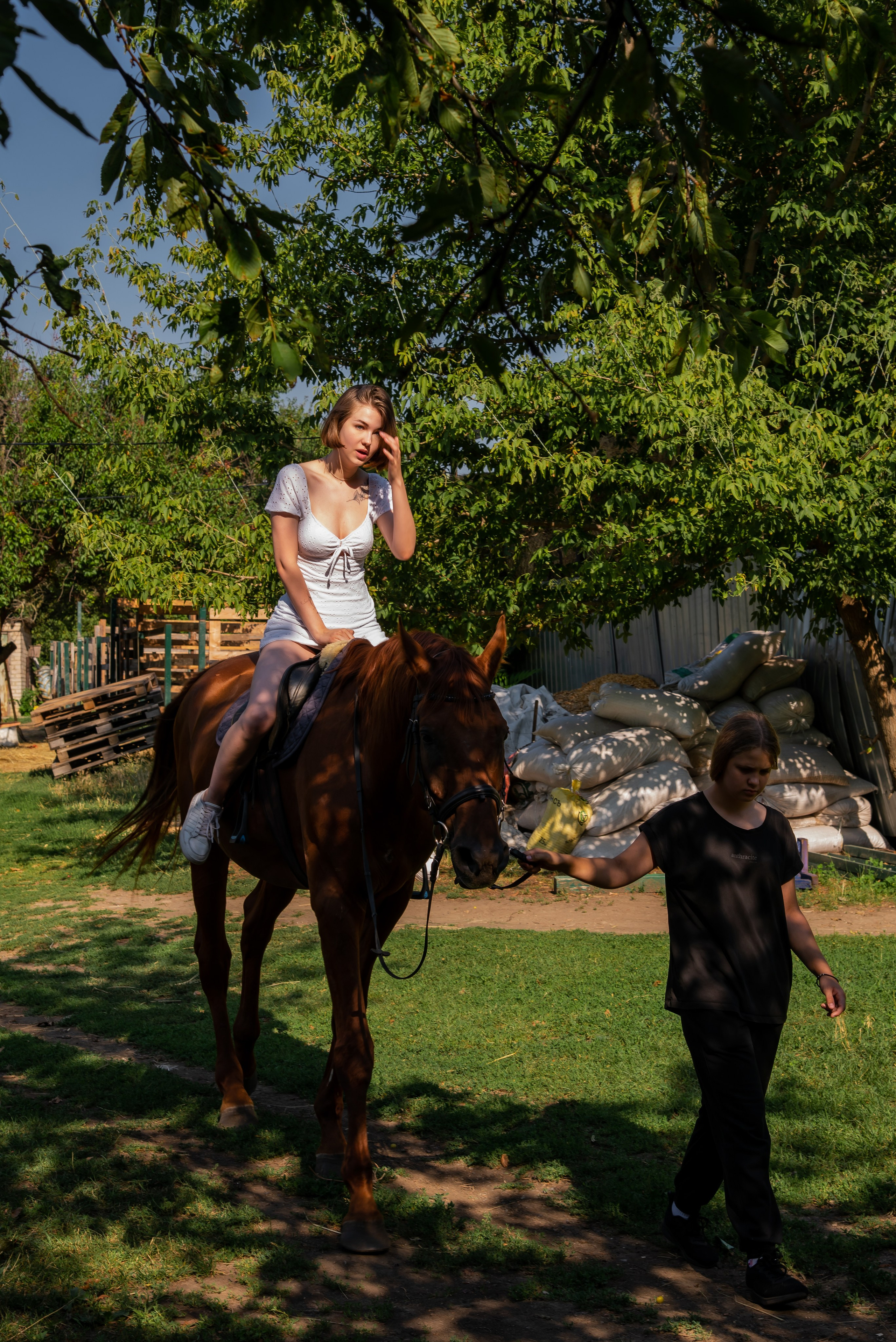 Конная прогулка. Фотограф Галина Нестерова